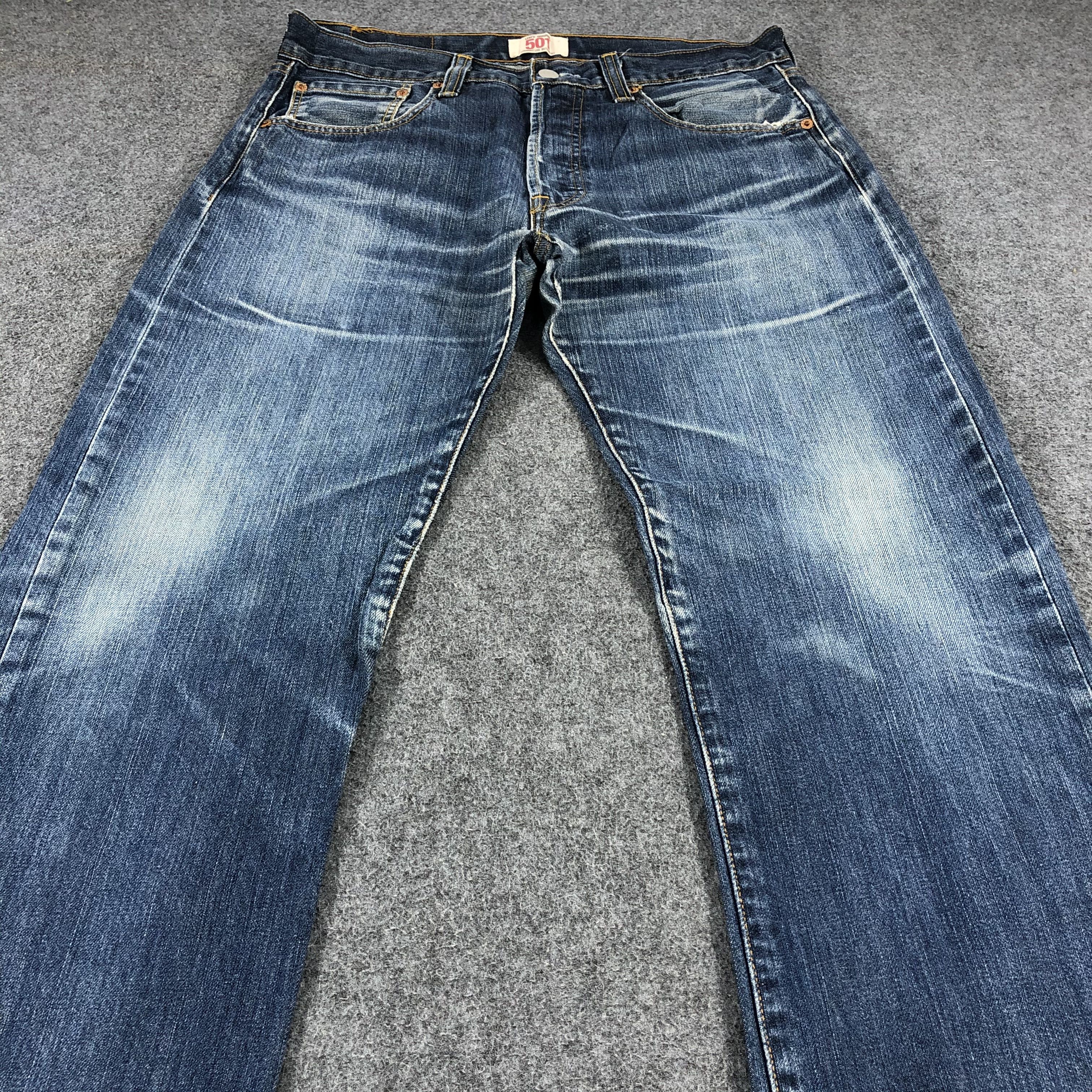 Levi's × Vintage Vintage Levis 501 Jeans-JM994 Size US 33 - 3 Thumbnail