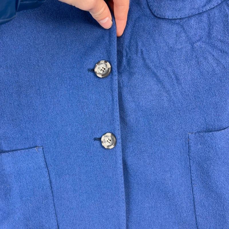 Other Sartoria Attolini Napoli Blue Cashmere Blazer Made In Italy Size M / US 6-8 / IT 42-44 - 6 Thumbnail