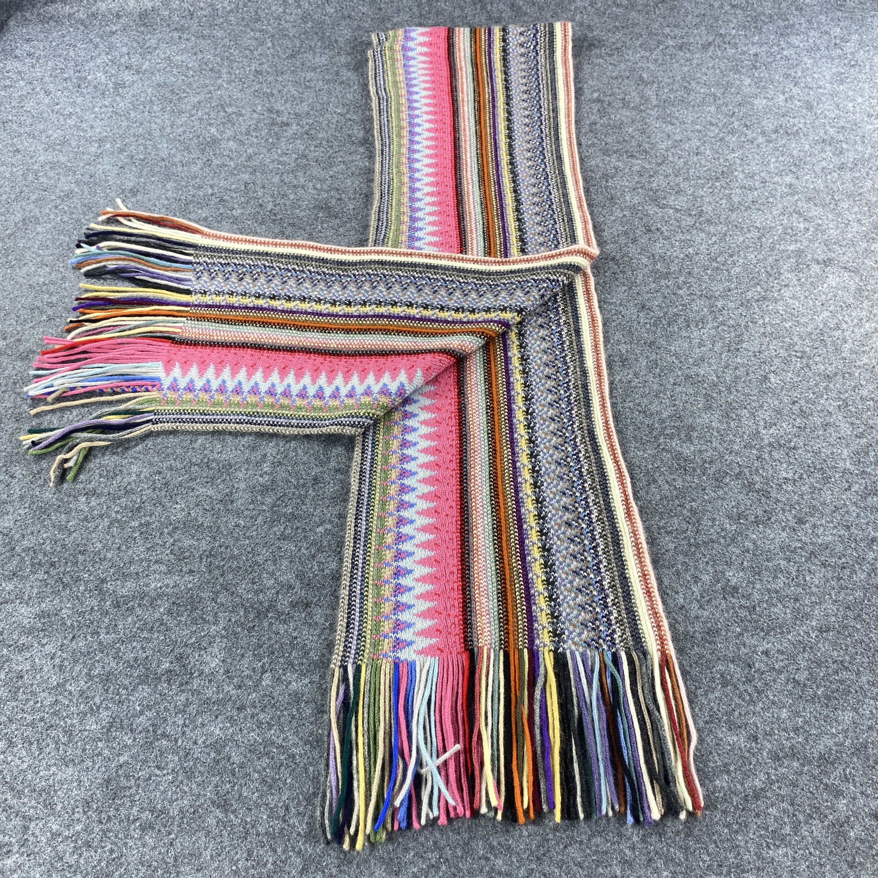 Vintage Glen Prince Scarf # Muffler # Neckwear # D528 Size ONE SIZE - 5 Thumbnail