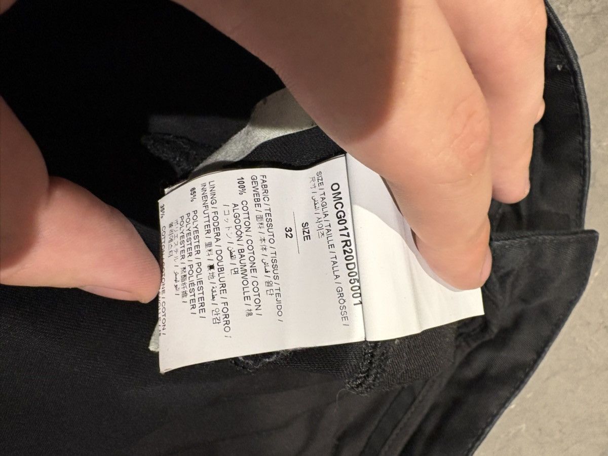 Off-White Off-White Black Pants w/ Belt Size US 32 / EU 48 - 6 Thumbnail