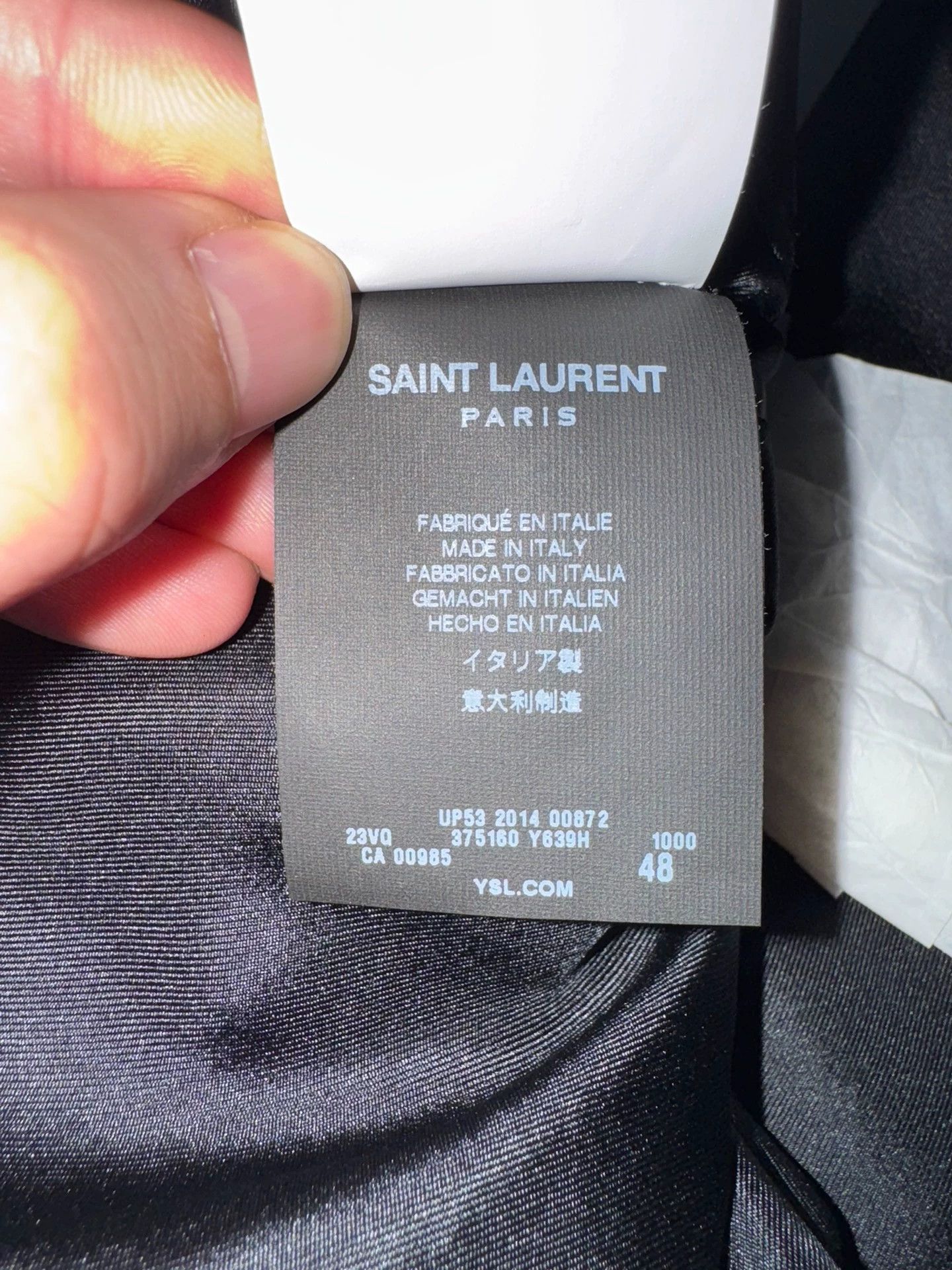 Saint Laurent Paris Brand new Saint Laurent (YSL) 15SS court suit jacket Size US M / EU 48-50 / 2 - 8 Thumbnail