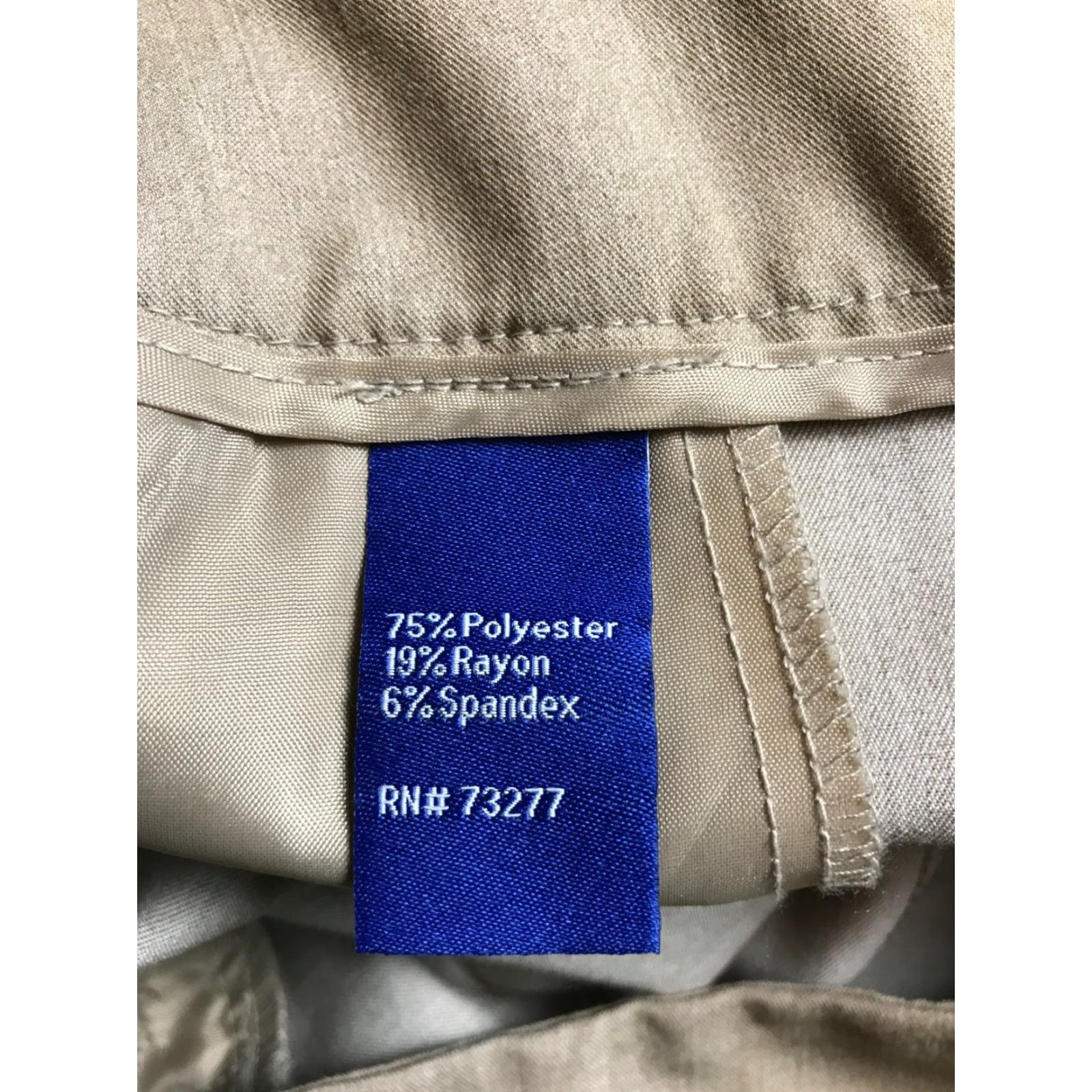 Apt. 9 Apt. 9 Pants Women's Size 14 Cropped Tan Brown Dress Pants Pockets Size 36" / US 14 / IT 50 - 7 Thumbnail