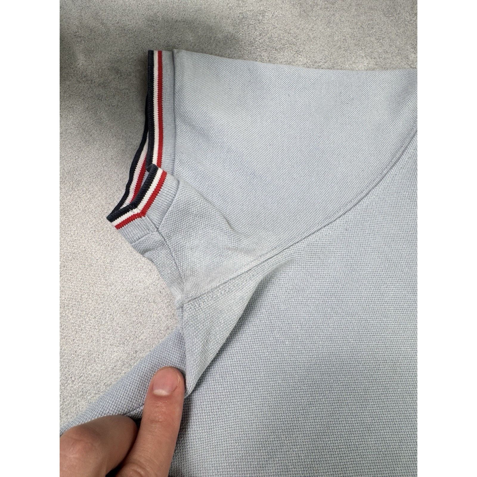 Moncler Moncler Maglia Polo Manica Corta Men T Shirt Tee Logo Size US L / EU 52-54 / 3 - 8 Thumbnail
