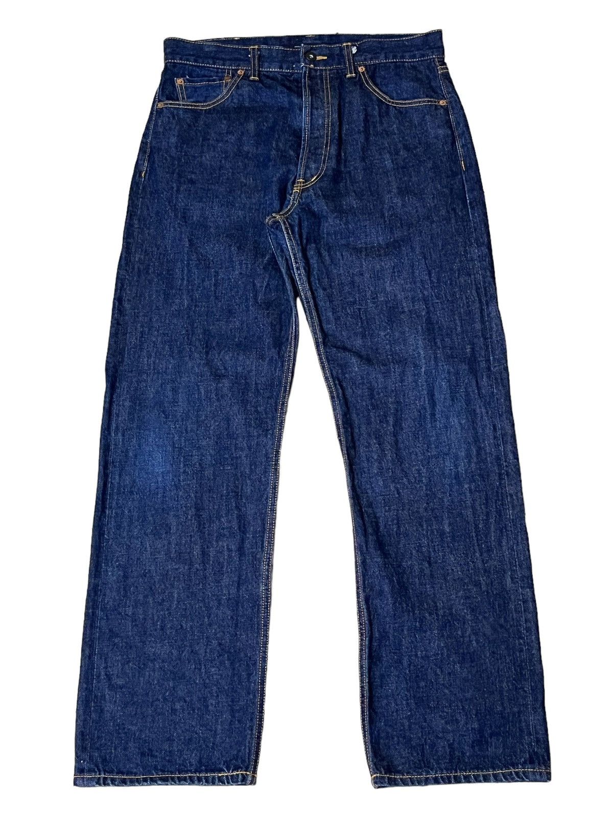 Toyo Enterprises JAPANESE AKAMIMI “KAKEYA”REDLINE SELVEDGE JEANS Size US 33 - 1 Thumbnail