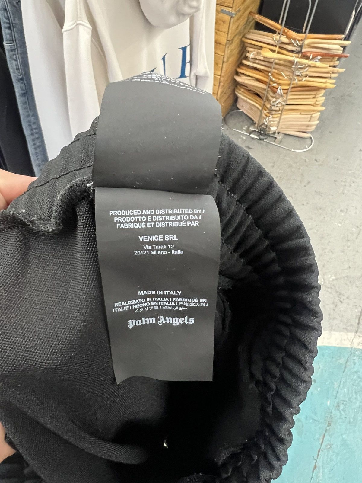 Palm Angels Palm Angels black/white track pants Size US 34 / EU 50 - 7 Thumbnail