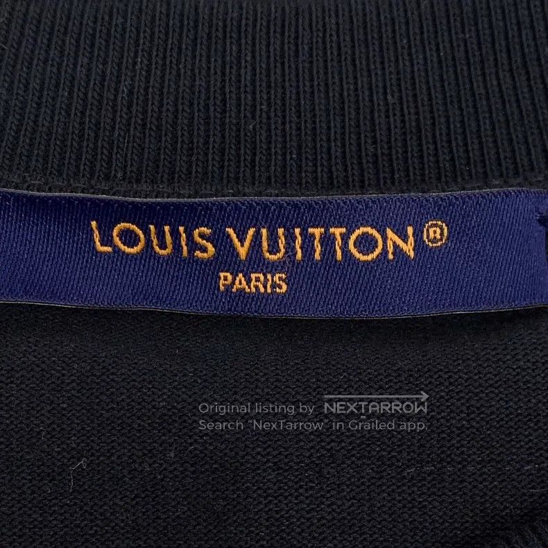 Louis Vuitton Louis Vuitton Black logo monogrammed beaded cotton short s Size US XS / EU 42 / 0 - 6 Thumbnail