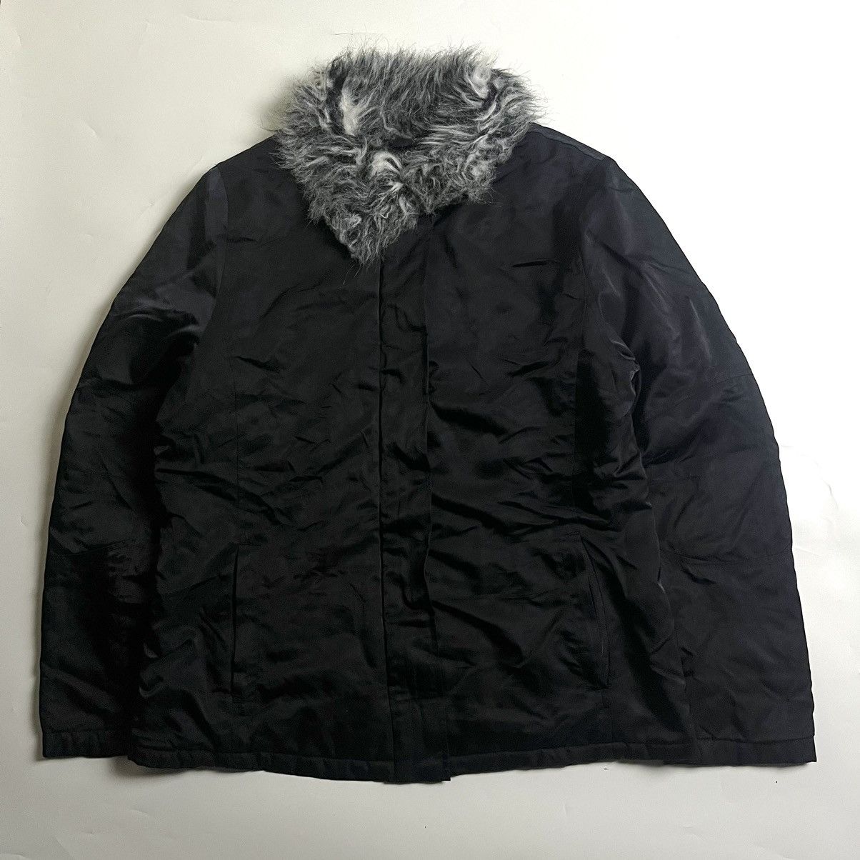 If Six Was Nine NICE 😍Eddie bauer crazy fur jacket black Size US M / EU 48-50 / 2 - 1 Thumbnail