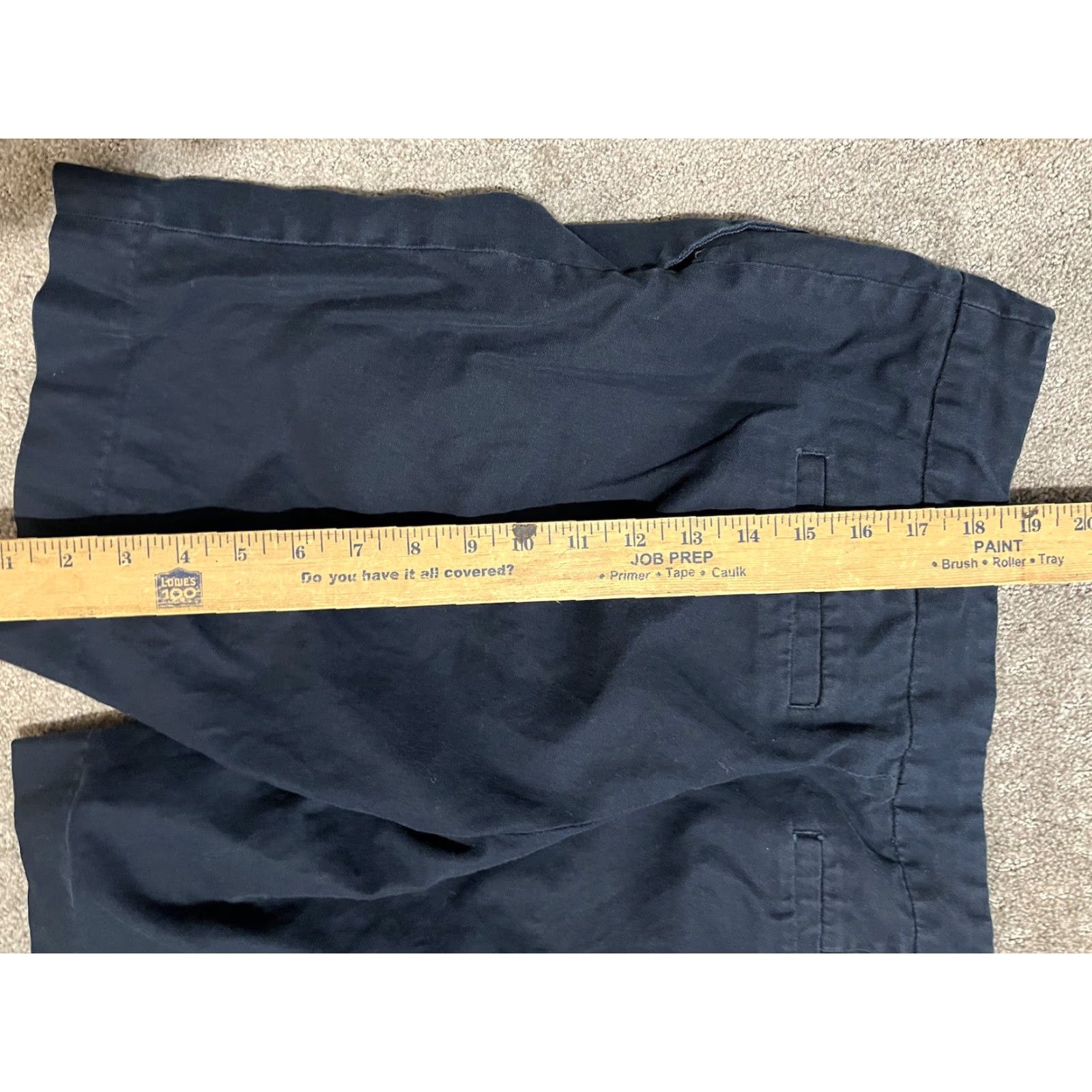 Banana Republic BANANA REPUBLIC Sateen Bermuda Shorts Size 6 Navy Casual Cotton Womens Size 28" / US 6 / IT 42 - 4 Thumbnail