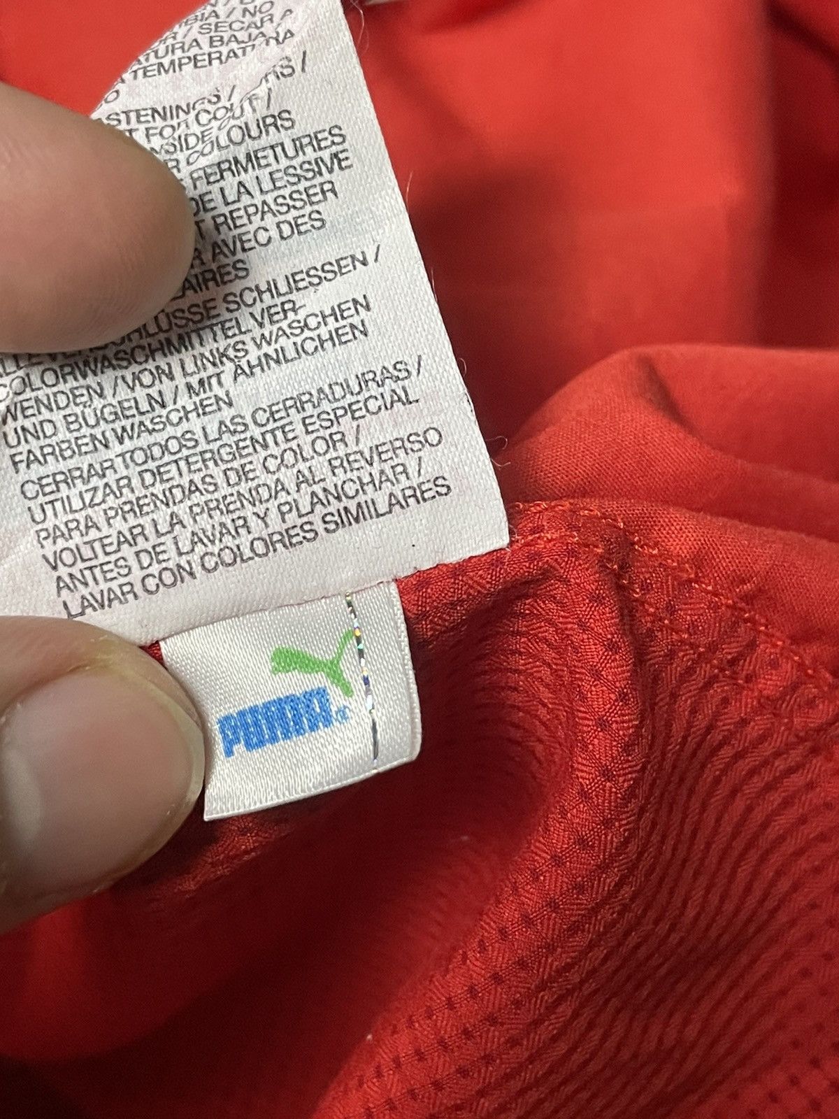 Ferrari × Puma × Vintage FERRARI F1 x PUMA BARCODE LONG SLEEVE SHIRT (85) Size US L / EU 52-54 / 3 - 17 Thumbnail