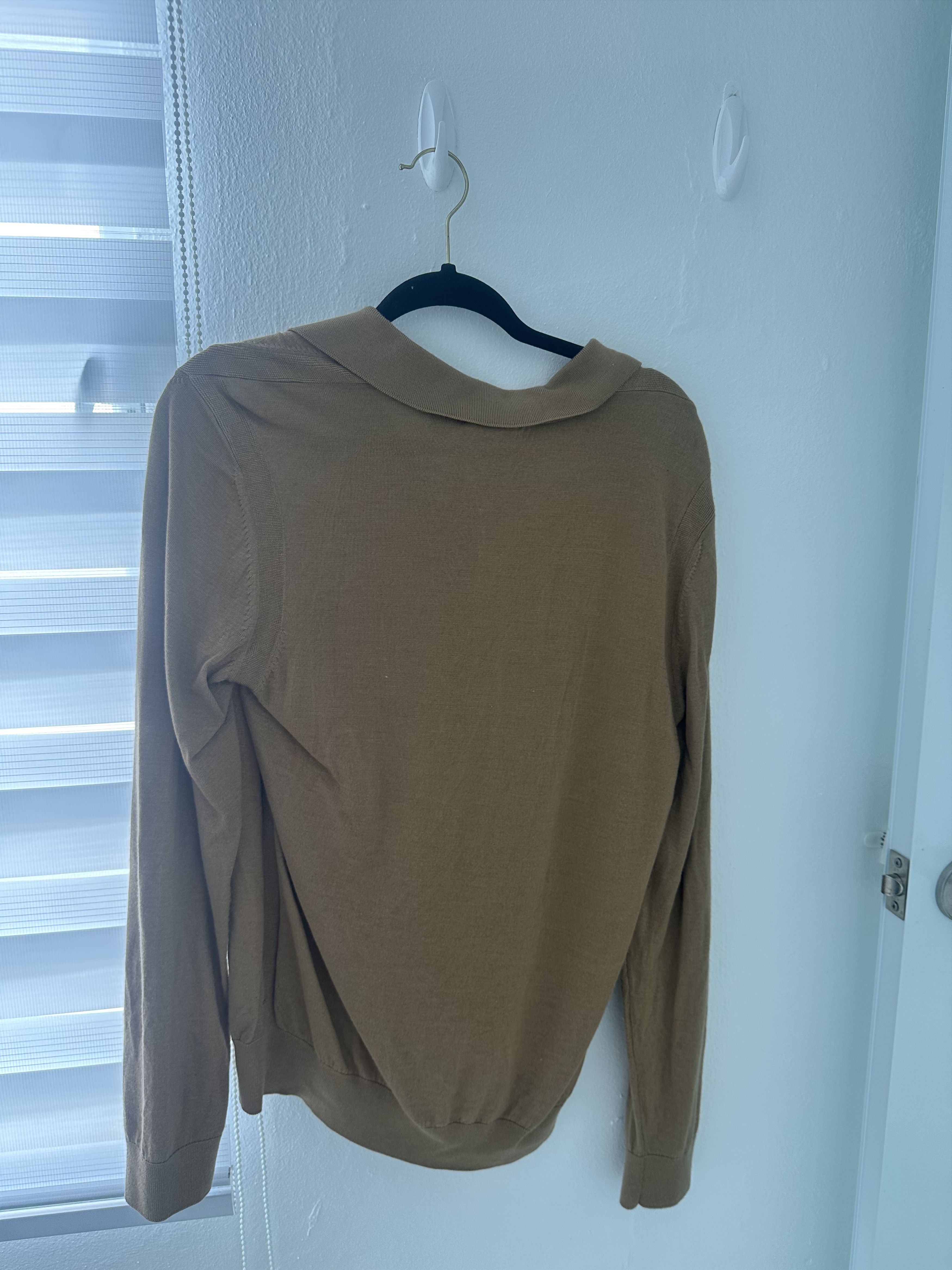 Hugo Boss Hugo Boss Wool Cashmere Silk Size US L / EU 52-54 / 3 - 3 Thumbnail