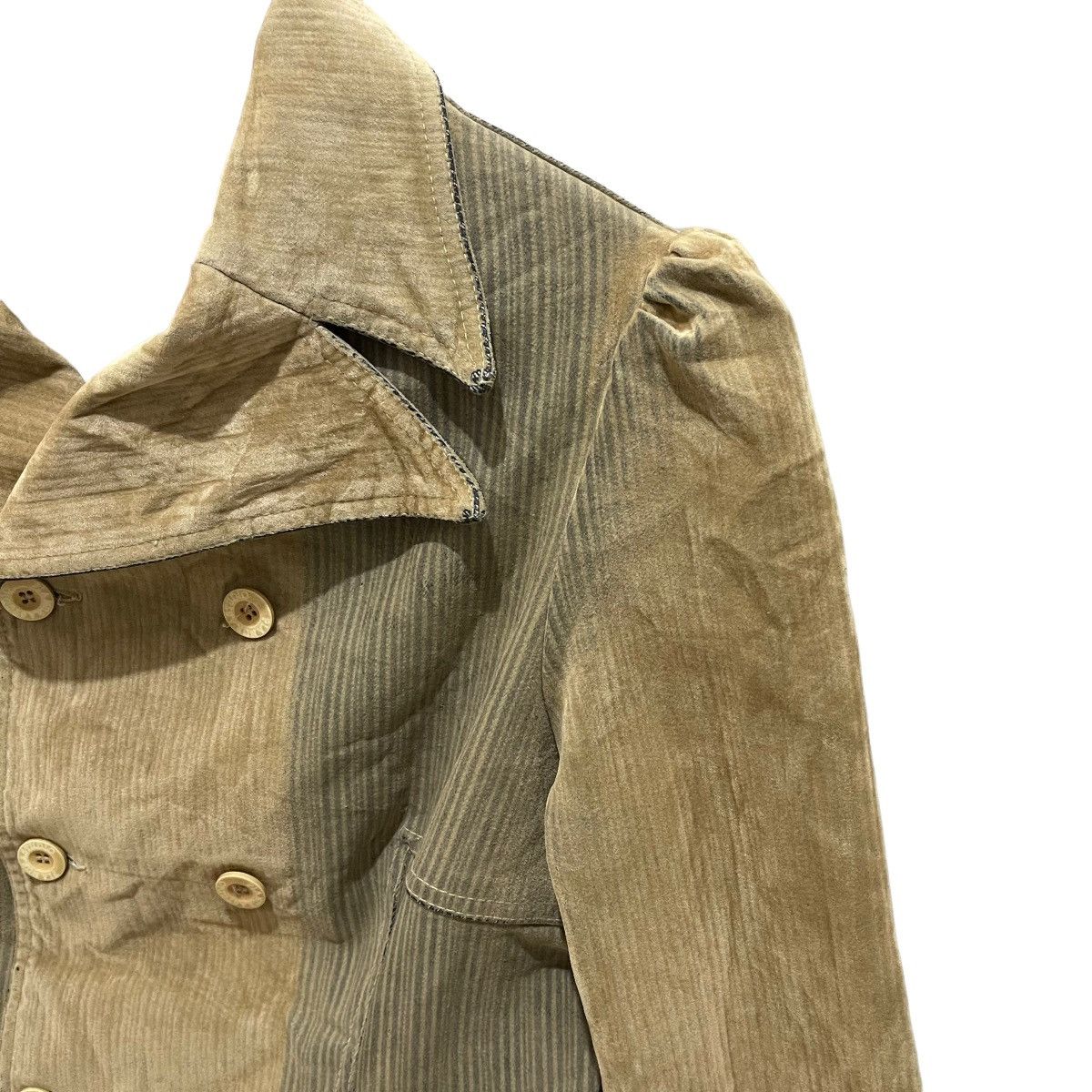 Vintage Pianurastudio Double Breasted Cropped Jacket Size M / US 6-8 / IT 42-44 - 3 Thumbnail