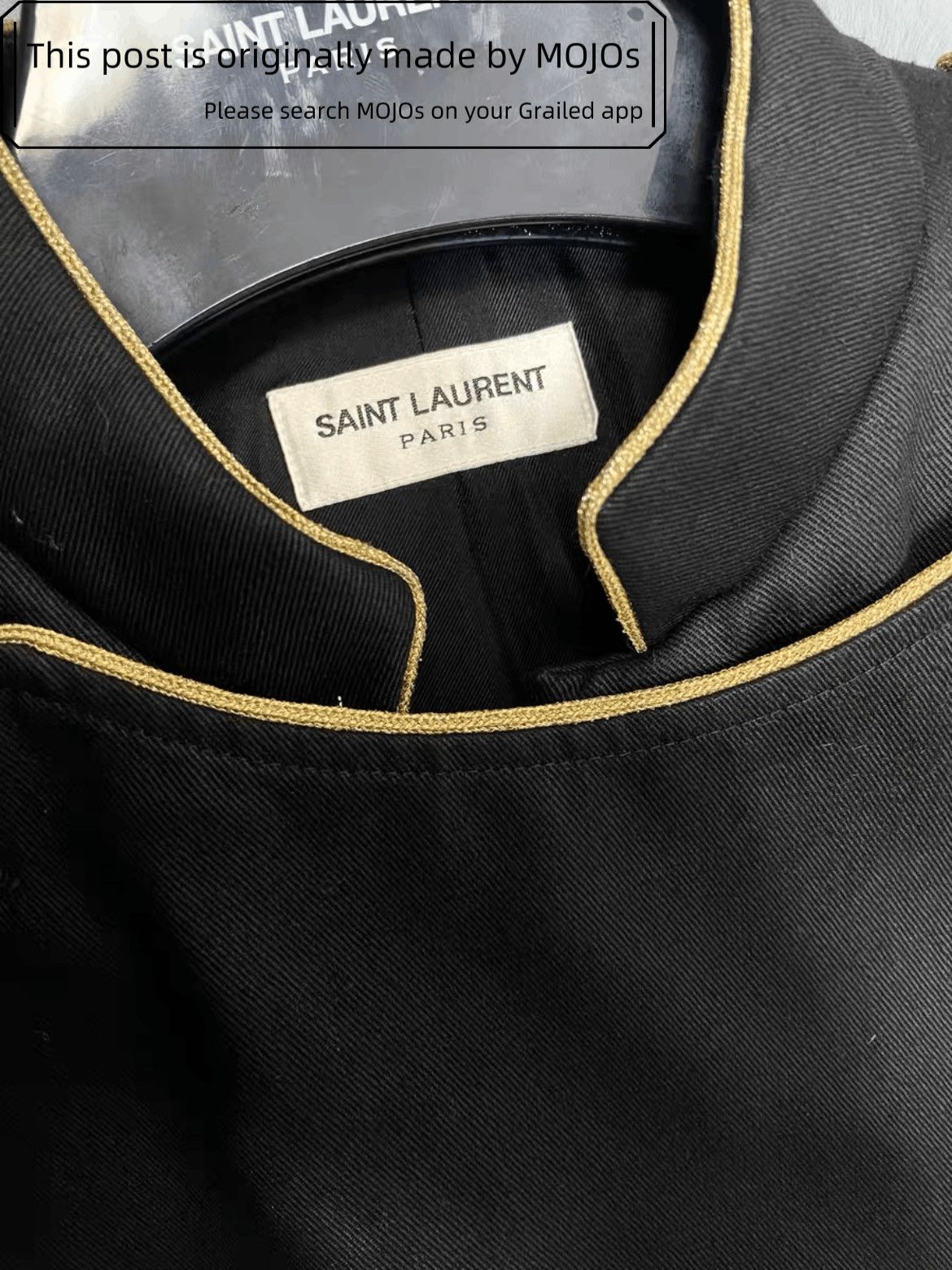 Saint Laurent Paris Sz 48 Saint Laurent Paris 16SS Military Golden Line Jacket Size US M / EU 48-50 / 2 - 4 Thumbnail