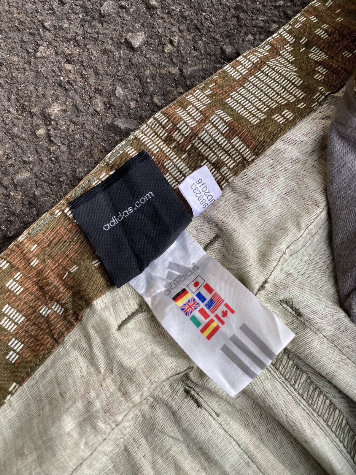 Adidas 00s Vintage Adidas Digital Camouflage Cargo Pant Size US 32 / EU 48 - 16 Thumbnail