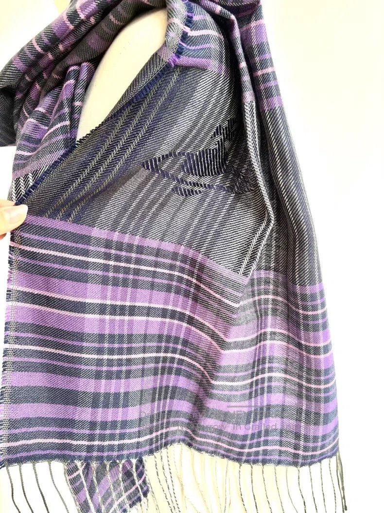 Vivienne Westwood Vivienne Westwood Vintage Burgundy, Grey, and Purple Satur Size ONE SIZE - 5 Thumbnail