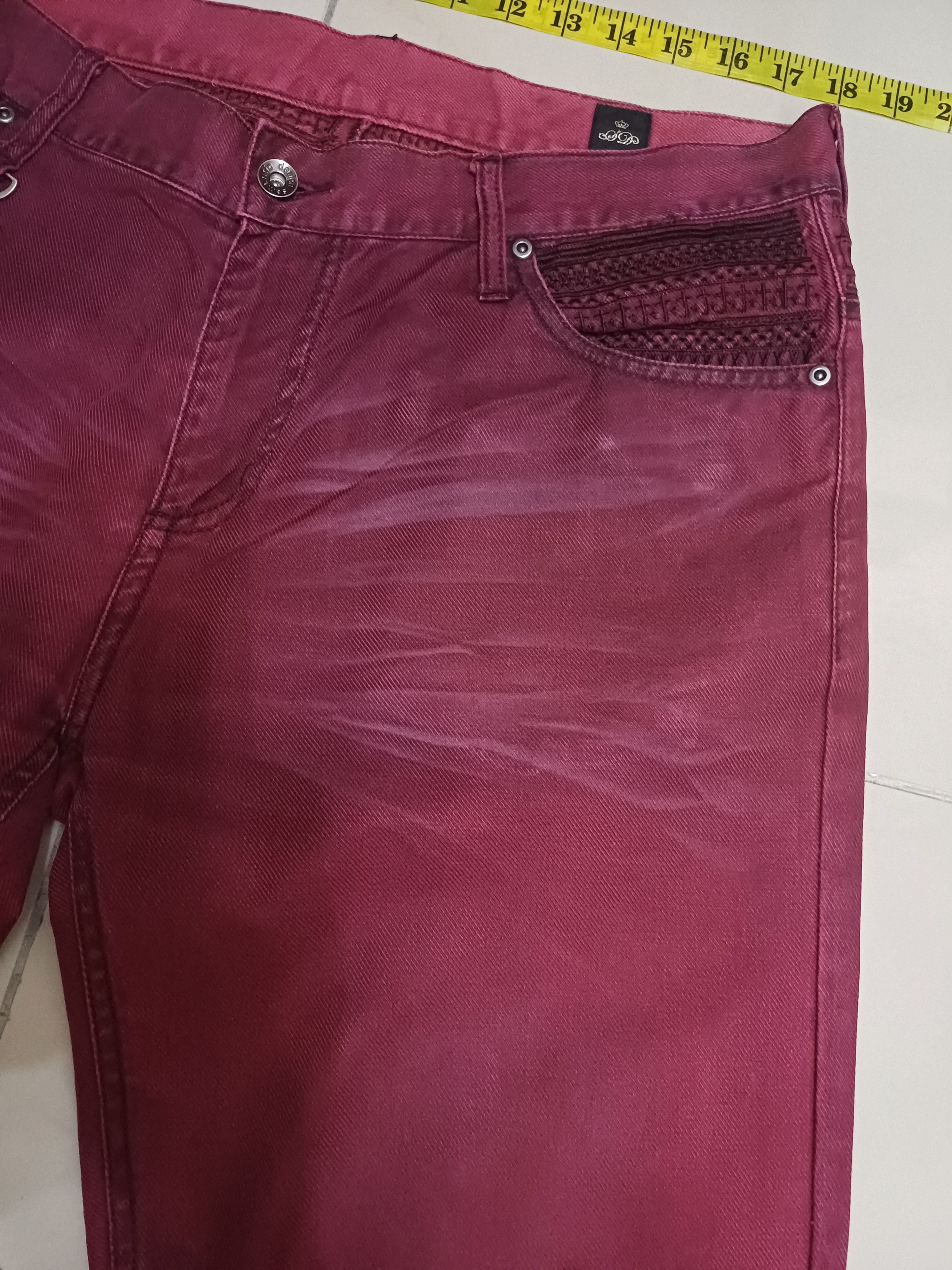 semanticdesign Superb red colour & skull embroidery design jeans 🔥🔥🔥 Size US 36 / EU 52 - 10 Thumbnail