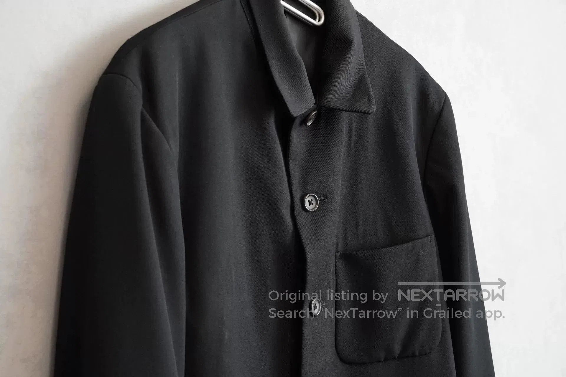 Yohji Yamamoto Yohji Yamamoto Wool Jacket 97AW Collection. Size US M / EU 48-50 / 2 - 3 Thumbnail
