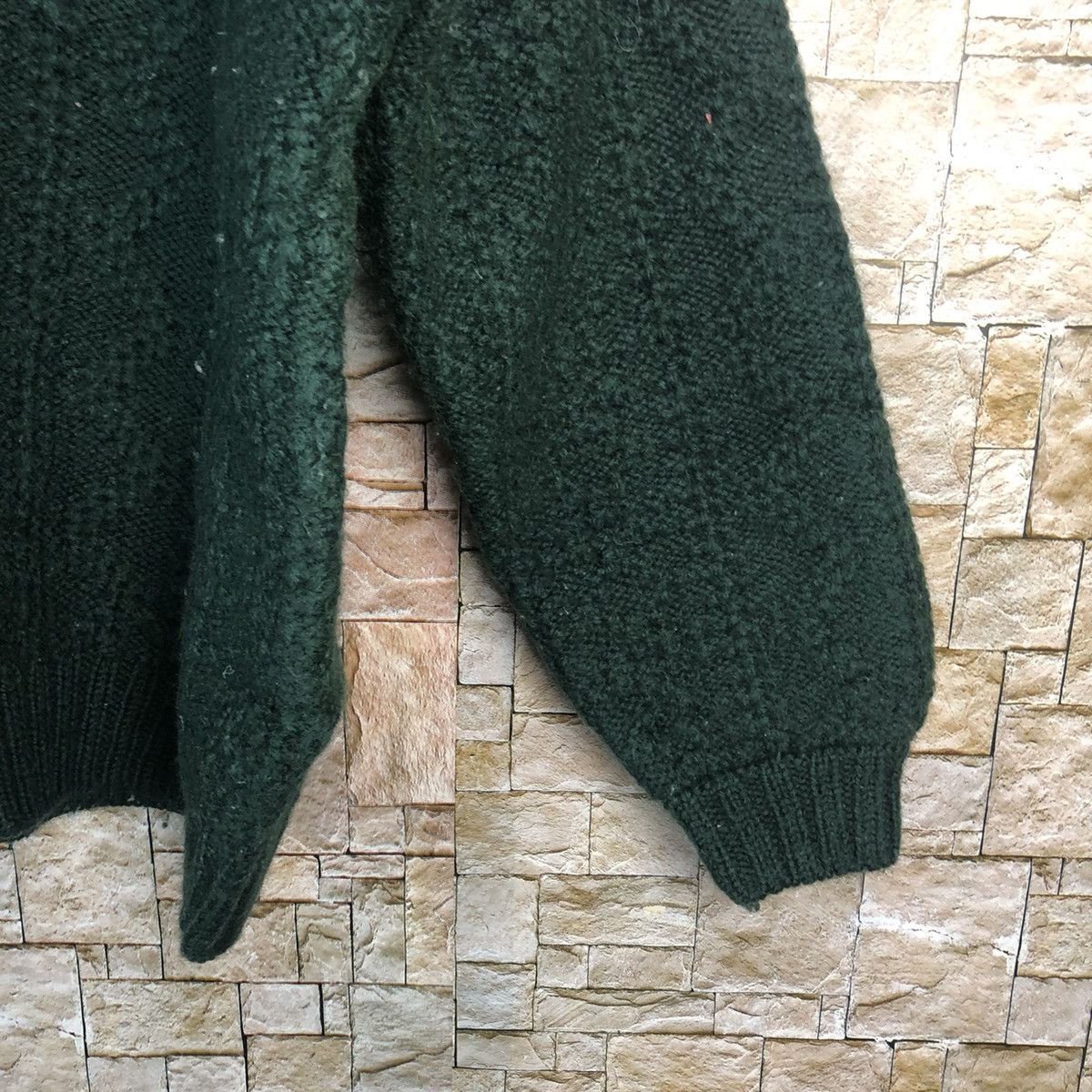 Aran Isles Knitwear × Homespun Knitwear × Vintage Japanese Brand Green vintage sweatshirt Knitwear #A913 Size S / US 4 / IT 40 - 8 Thumbnail