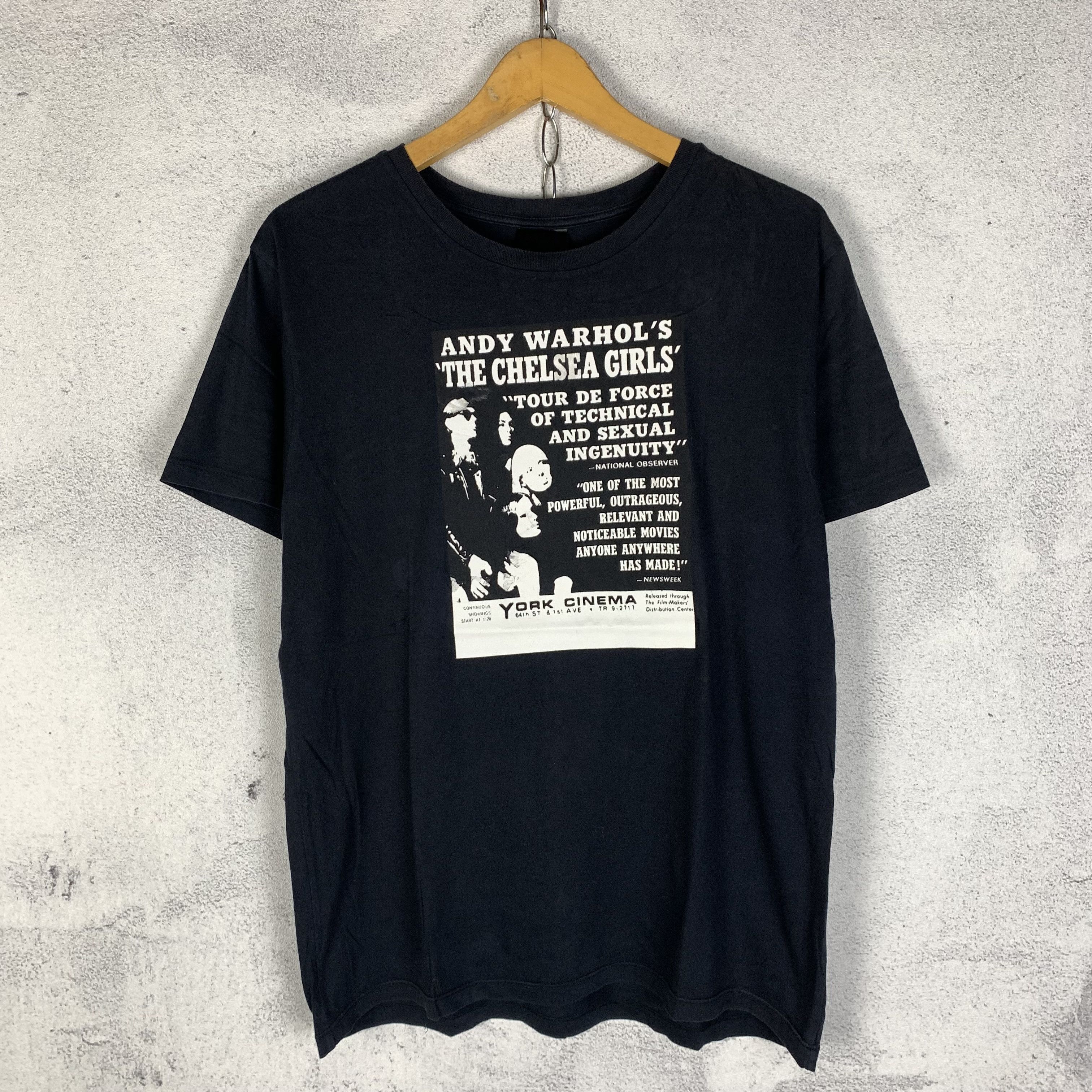 Vintage Andy Warhol's The Chelsea Girls Tshirt Size US M / EU 48-50 / 2 - 1 Thumbnail