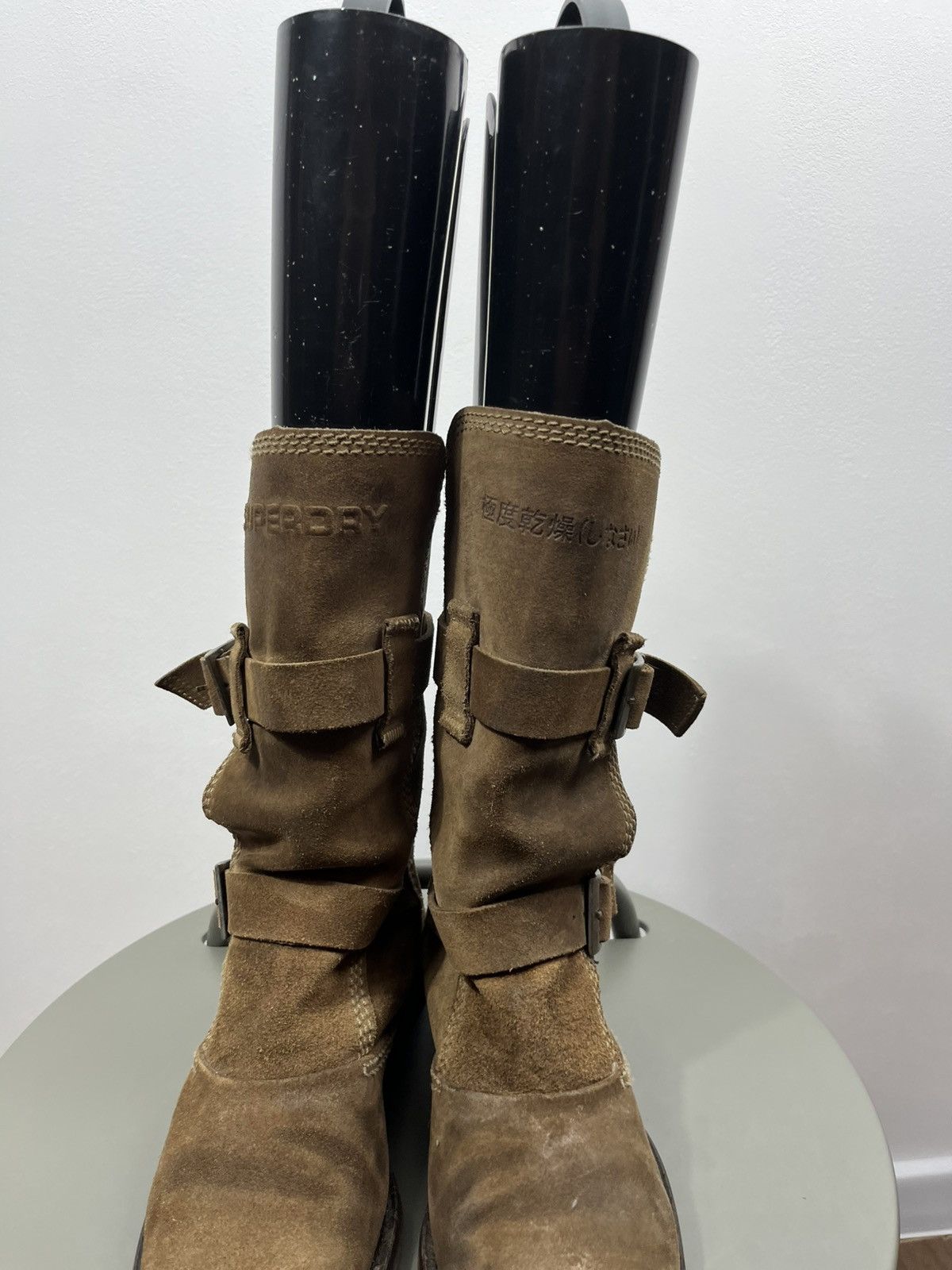 Superdry Superdry distressed suede buckle boots in brown Size US 9 / IT 39 - 6 Thumbnail