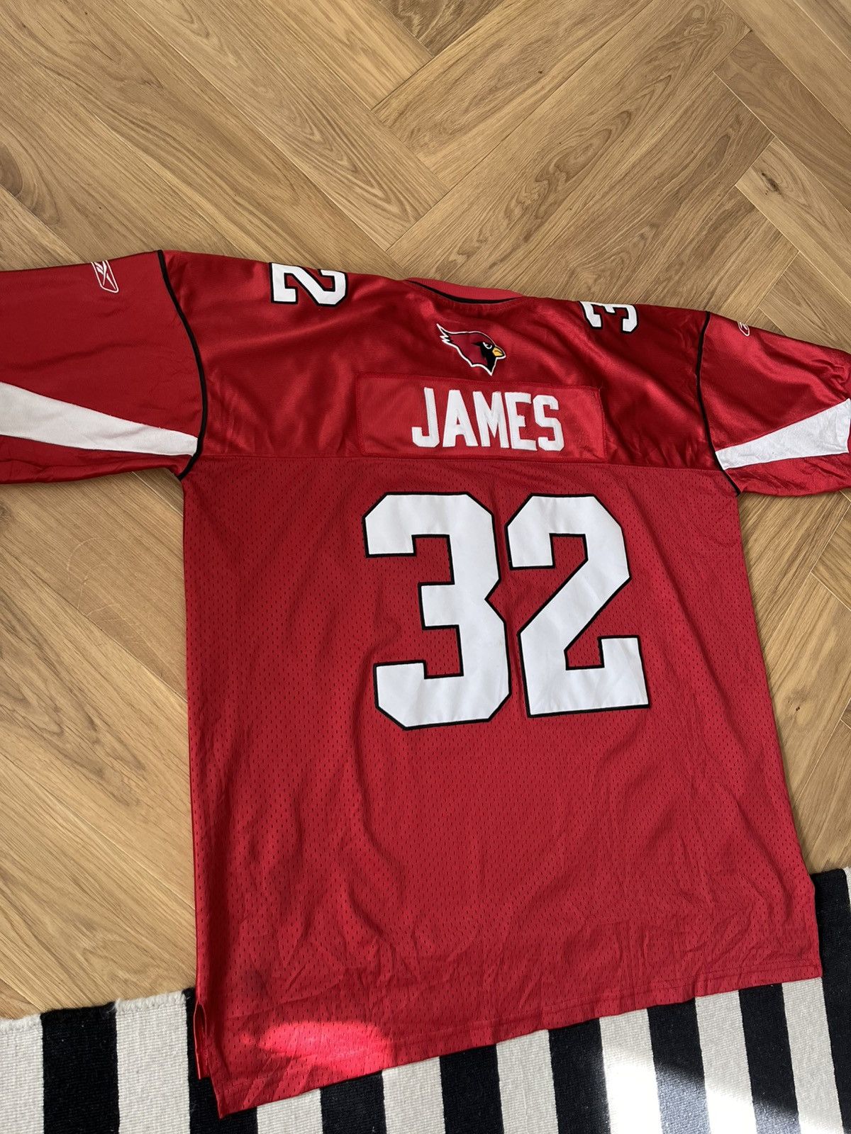 Reebok Arizona Cardinals #32 Edgerrin James Reebok Jersey – Size 56 Size US XXL / EU 58 / 5 - 7 Thumbnail