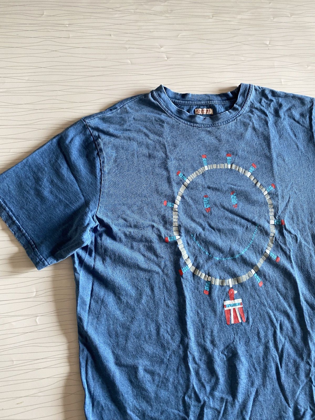 Kapital Kapital Wapisabi Smiley Tee Size US L / EU 52-54 / 3 - 3 Thumbnail