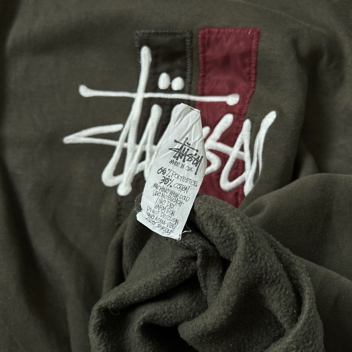 Stussy 90s Stussy logo sweater Size US L / EU 52-54 / 3 - 5 Thumbnail