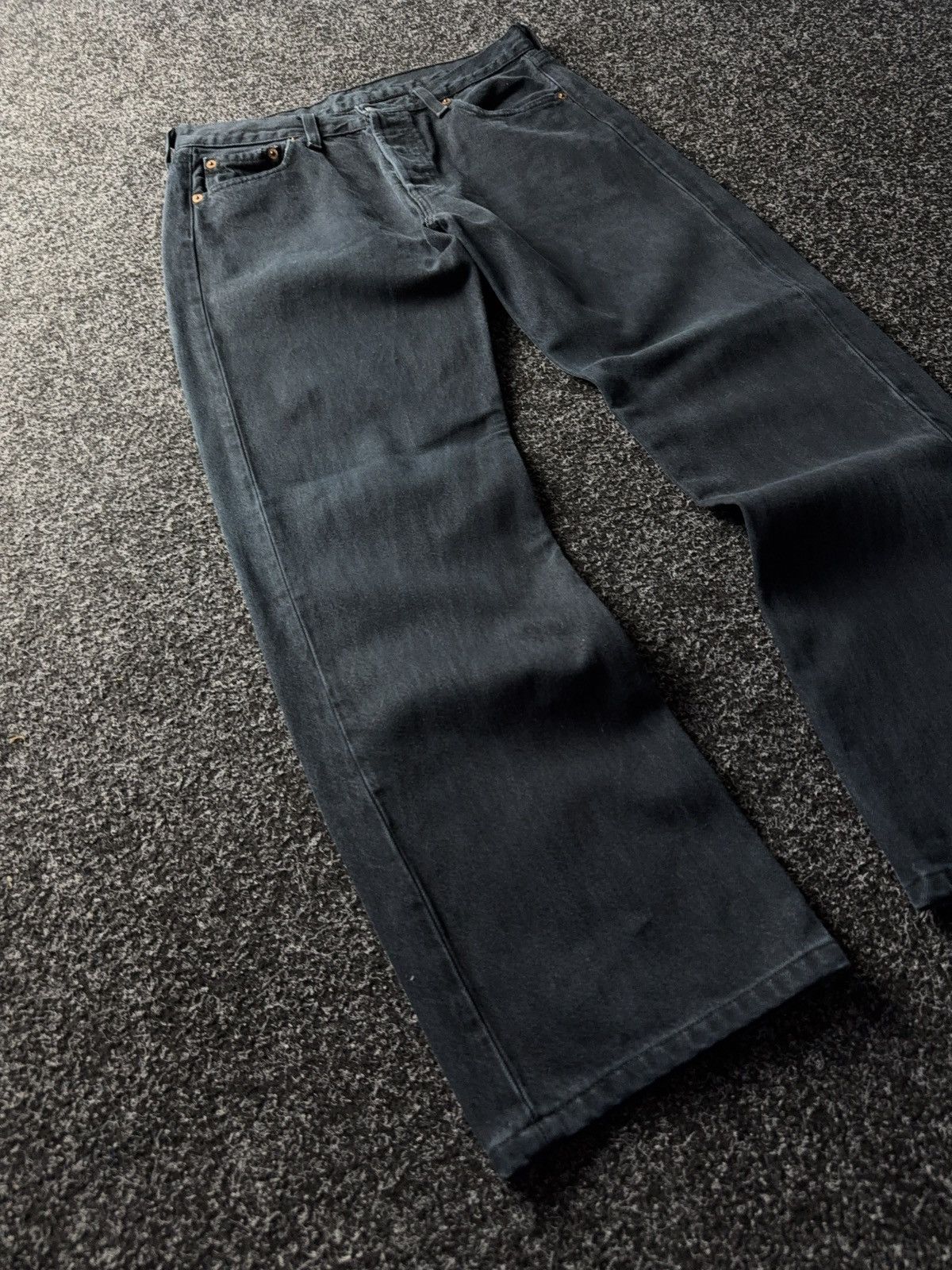 Levi's Vintage Levi’s 501 Black Jeans W30 L32 Made in Mexico Size US 30 / EU 46 - 2 Thumbnail