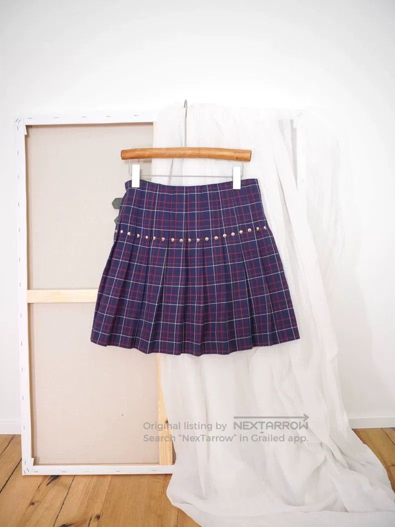 Junya Watanabe JUNYA WATANABE size S Plaid Rivet Wrap Skirt Size 25" / US 0 / IT 36 - 5 Thumbnail