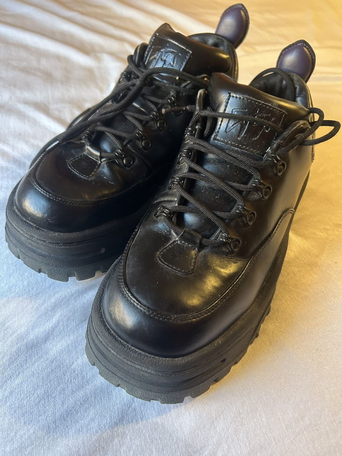 Eytys Eytys Romeo Hi Black Leather Boots EUR 45 | Grailed