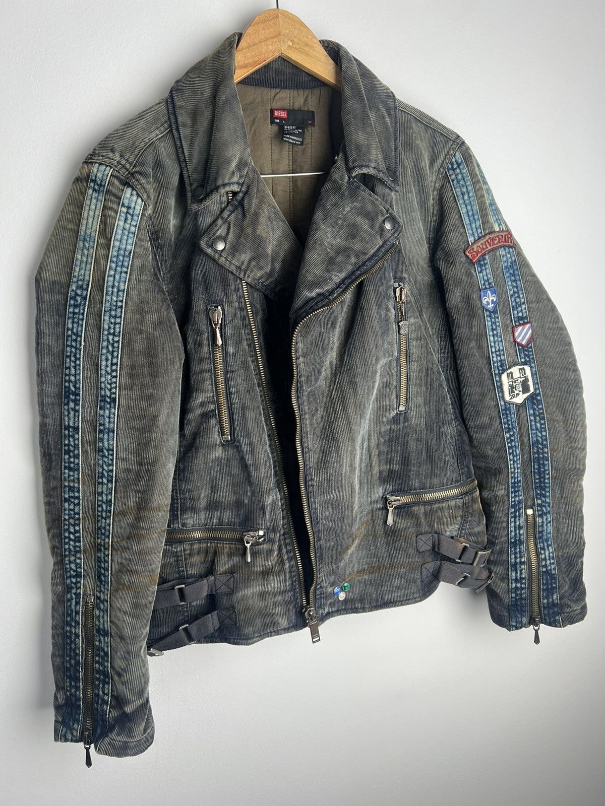 ジャケット・アウター Devil May Cry 2 DIESEL Jacket Diesel Diesel X Capcom L Devil May Cry 2 Dante Corduroy
