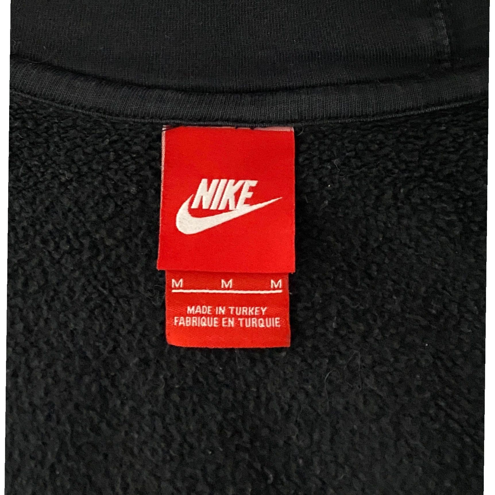 Nike Nike Hoodie Mens M Black Graphic Print 8-Bit Pixel Fire NYC 25 Streetwear Pullover Hooded Kangaroo Pocket Size US M / EU 48-50 / 2 - 3 Thumbnail