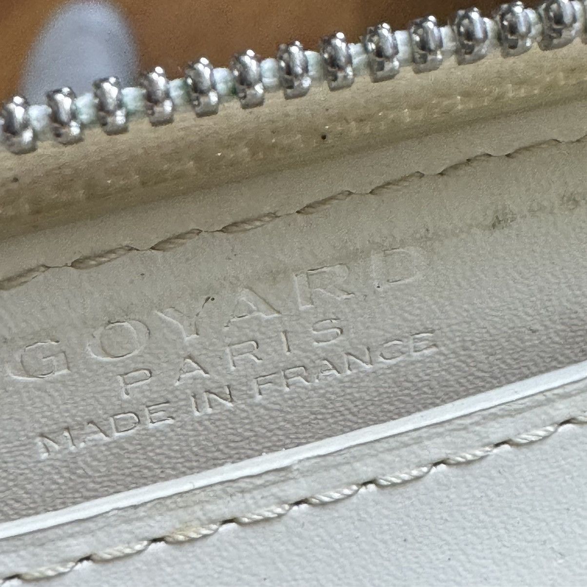 Goyard *RARE* Goyard White Zip Wallet/Coin Pouch Size ONE SIZE - 8 Thumbnail