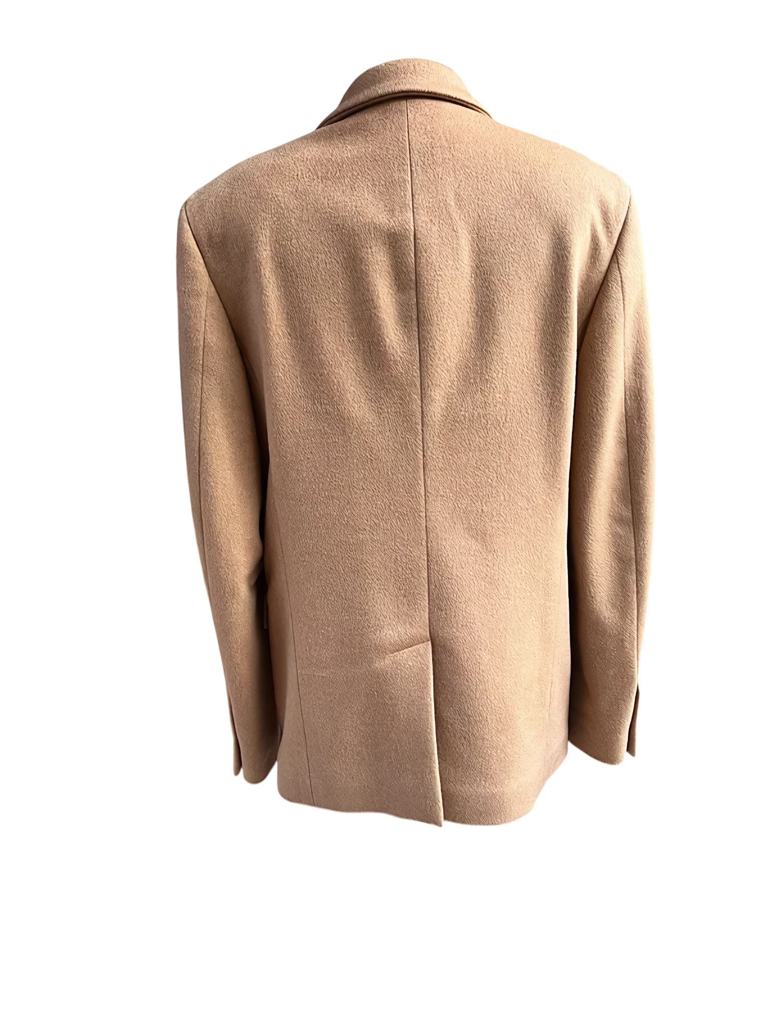 John Galliano F/W 2018 CAMEL WOOL CASHMERE COAT Size US M / EU 48-50 / 2 - 2 Thumbnail