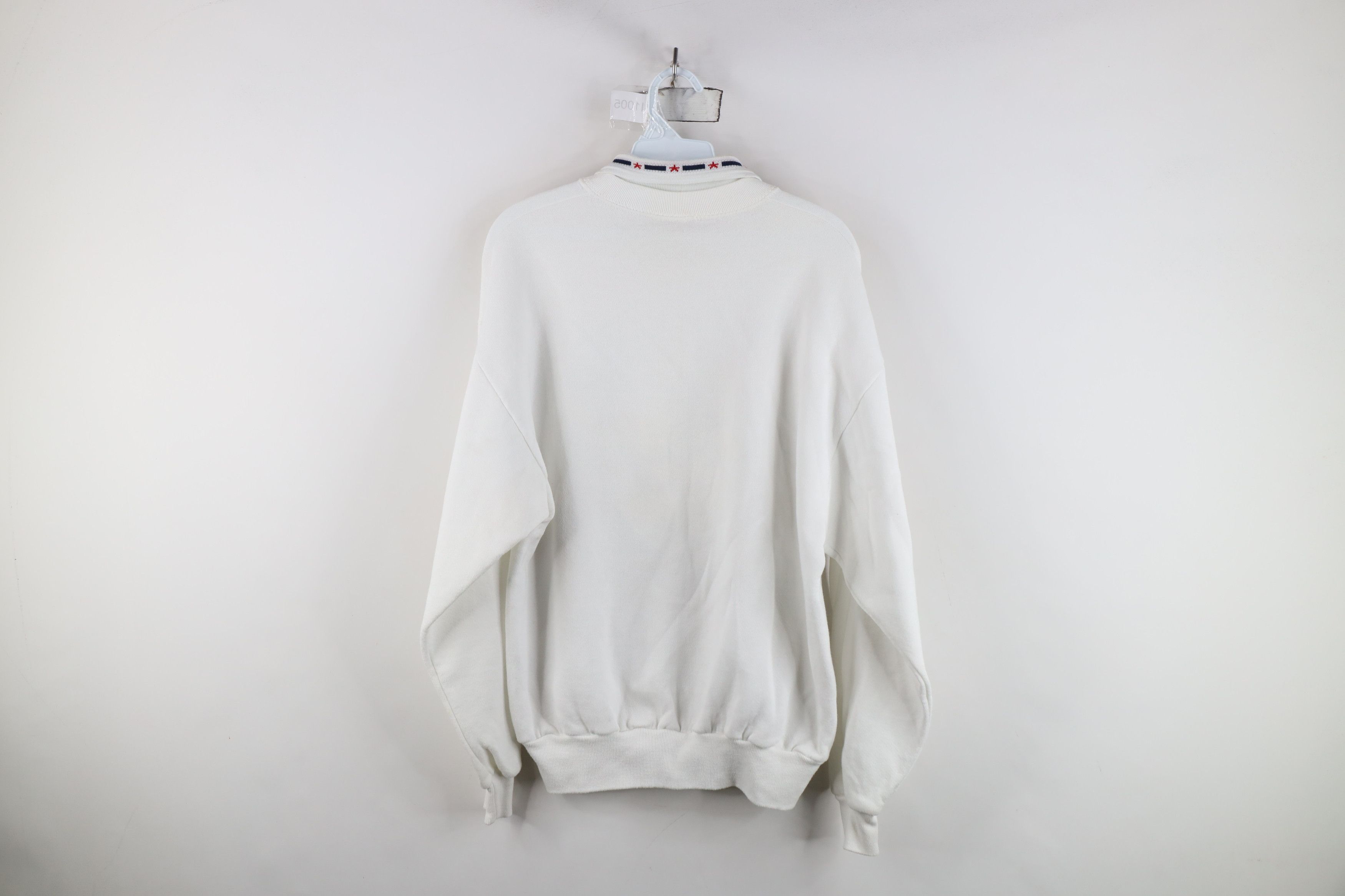 Vintage Vintage 90s Streetwear Sailing Collared Sweatshirt USA Size M / US 6-8 / IT 42-44 - 11 Thumbnail