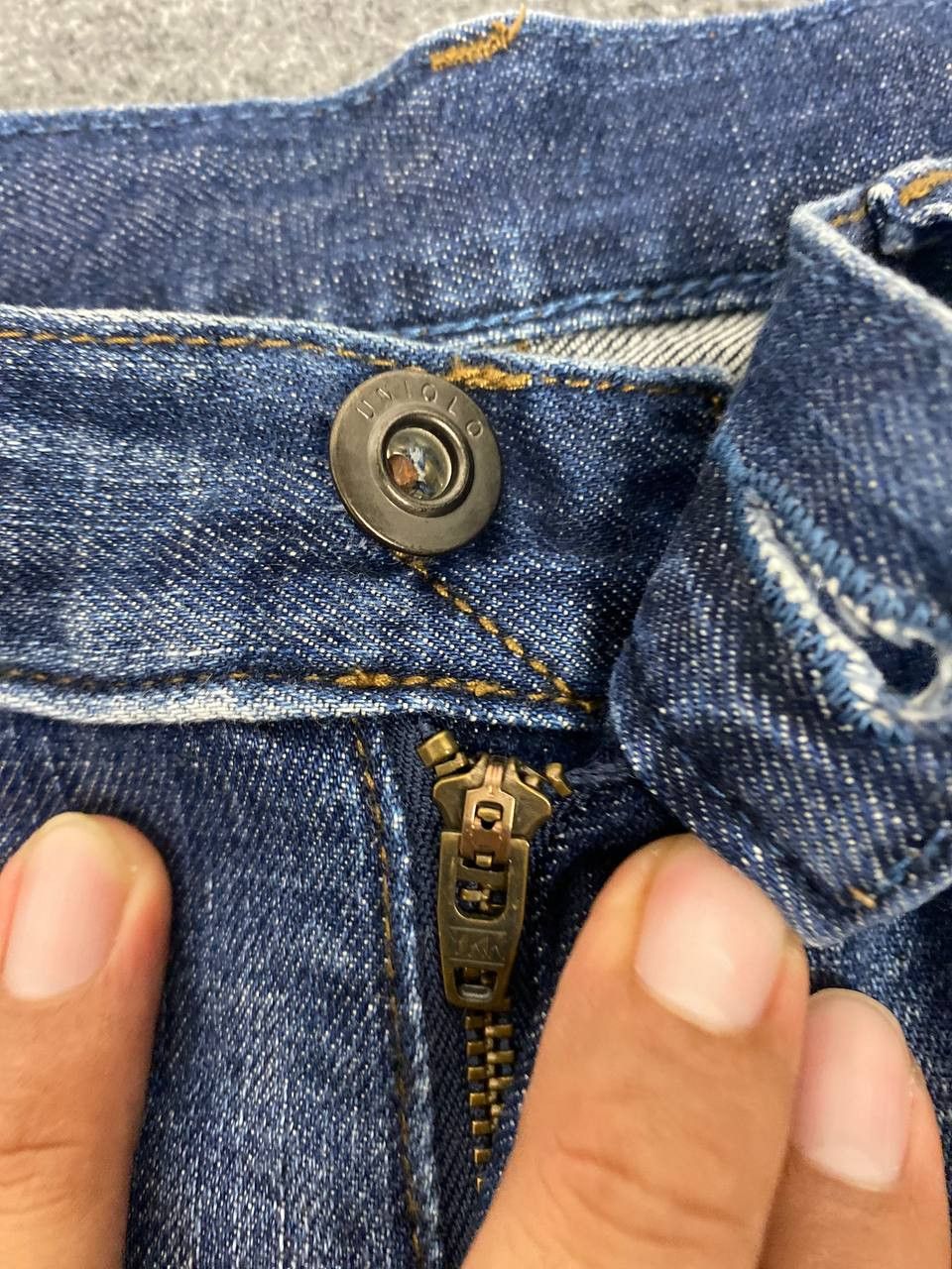 Japanese Brand uniqlo fabric by kaihara japanese brands distressed denim Size US 32 / EU 48 - 9 Thumbnail