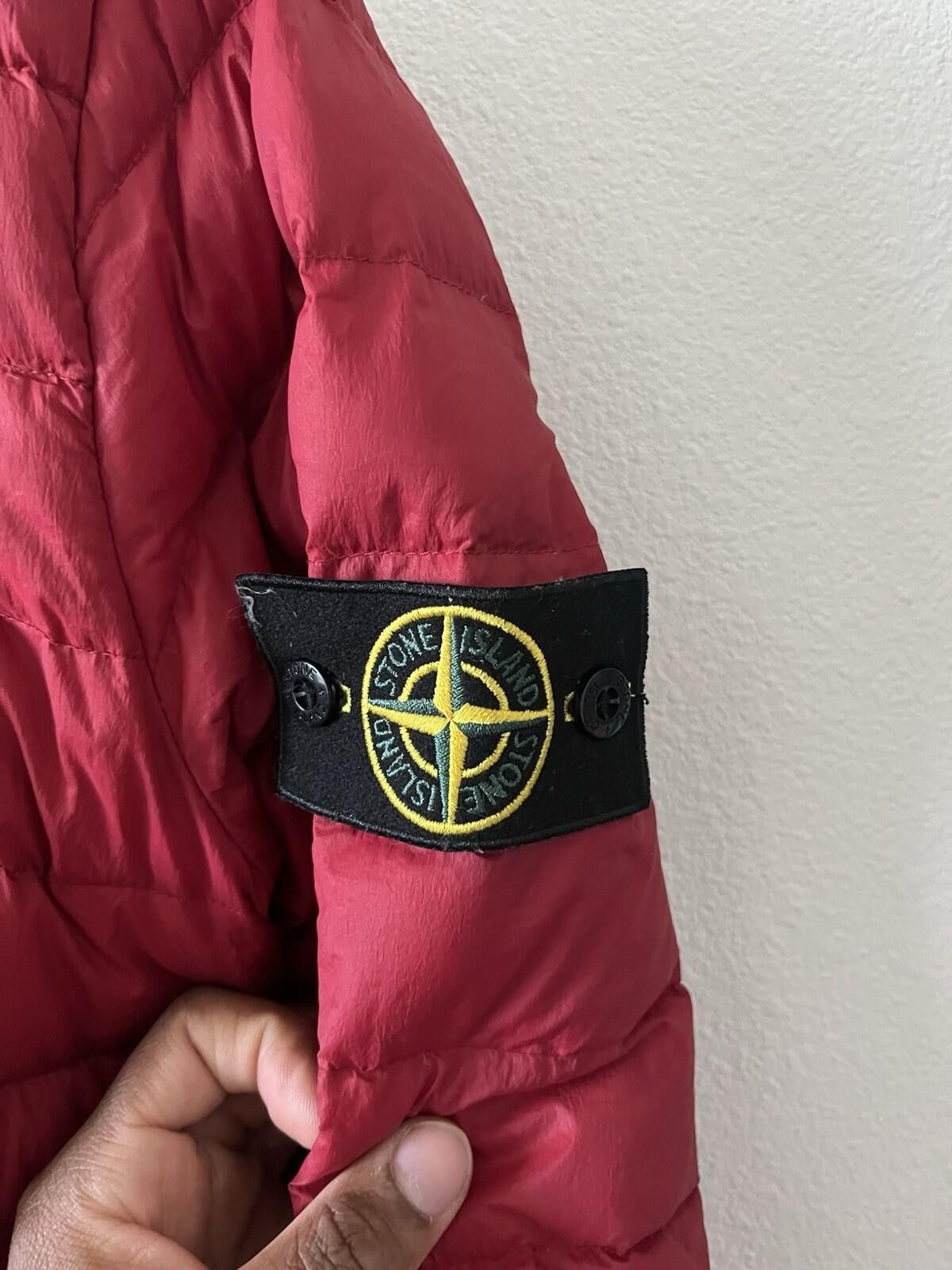 Stone Island Stone Island Down Puffer Hooded Jacket Red⁠ Size US L / EU 52-54 / 3 - 3 Thumbnail