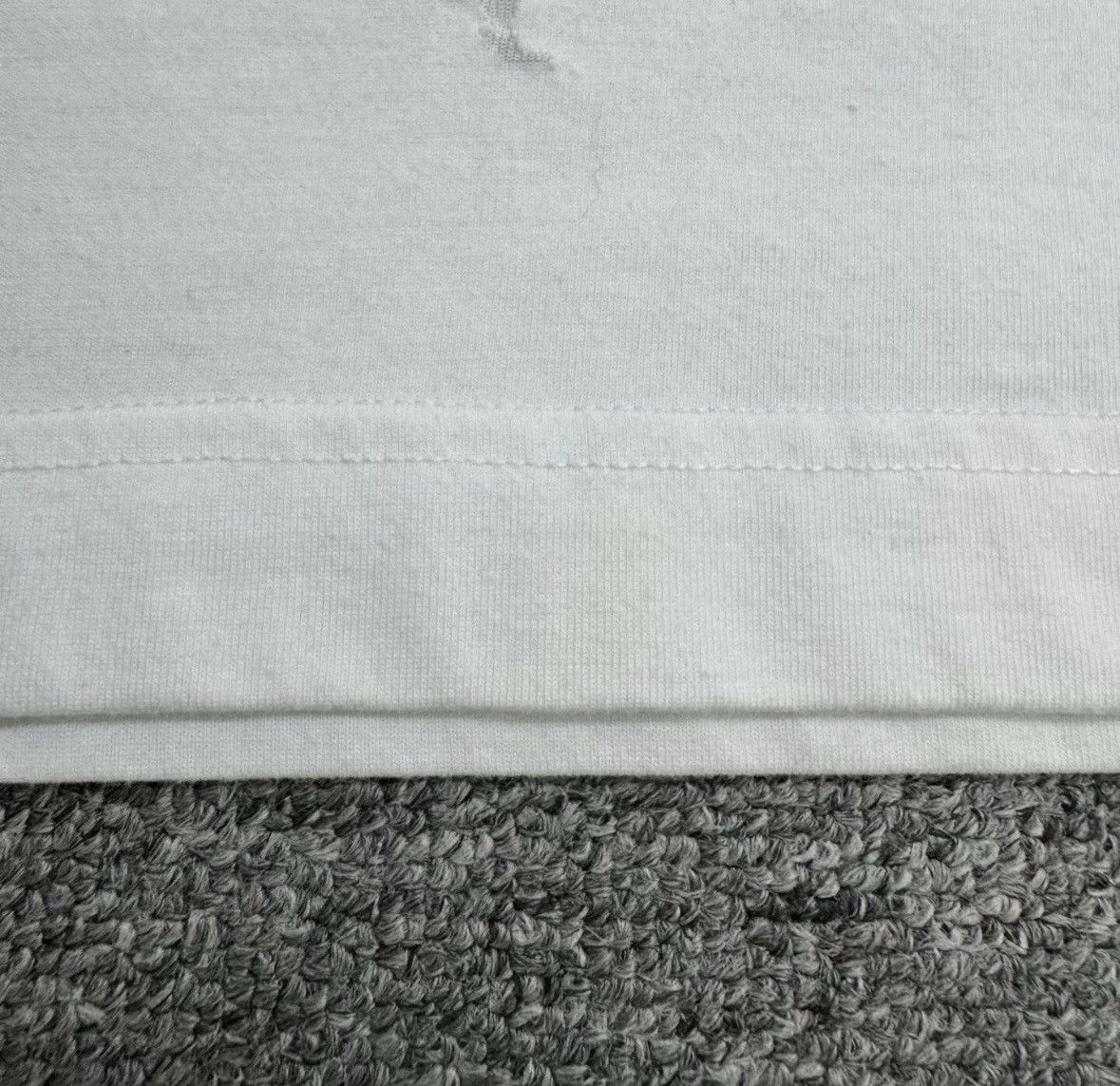 Dior Dior white distressed short sleeve T-shirt Size US M / EU 48-50 / 2 - 4 Thumbnail