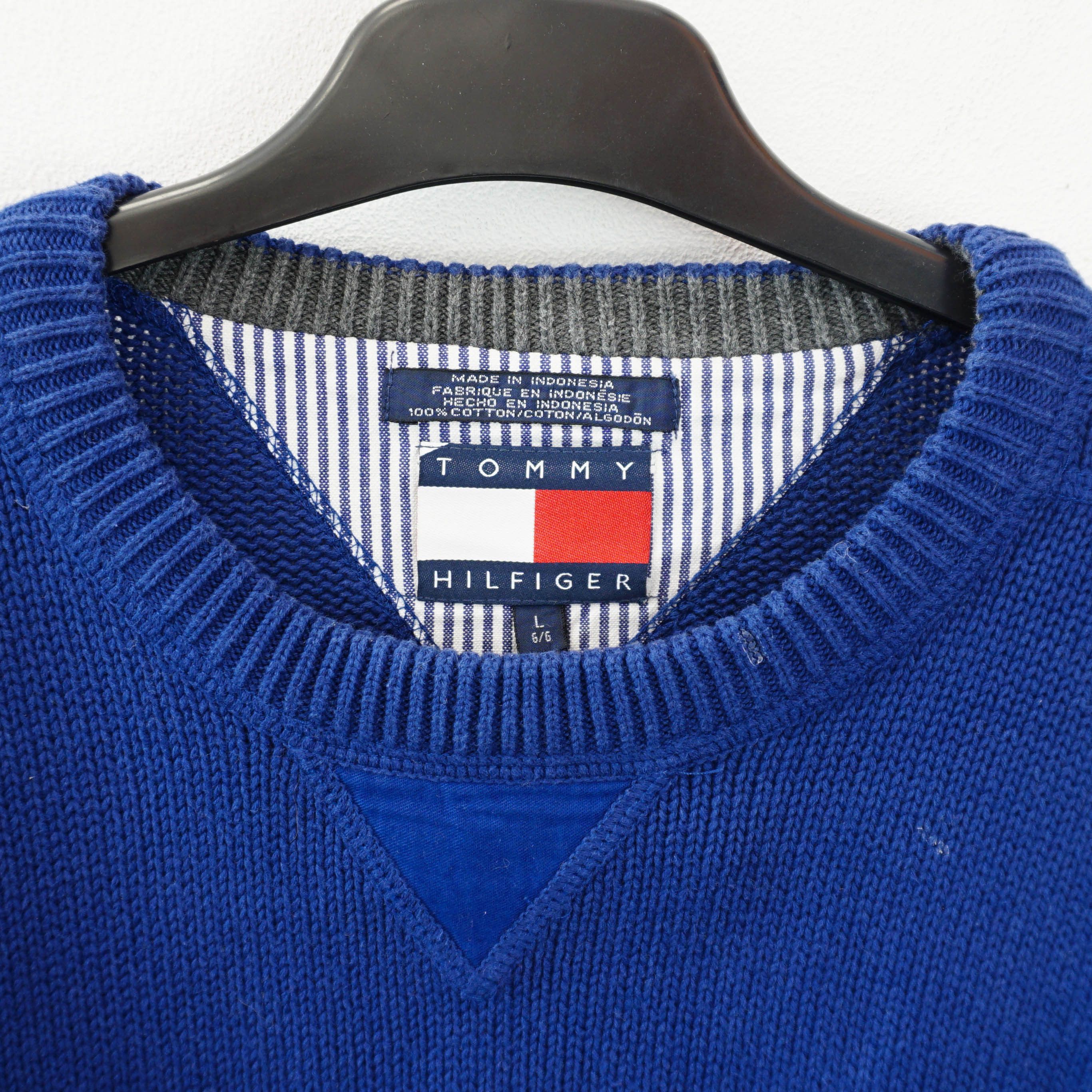 Tommy Hilfiger Archive 1990's Tommy Hilfiger Knitted Sweater Size US XL / EU 56 / 4 - 3 Thumbnail