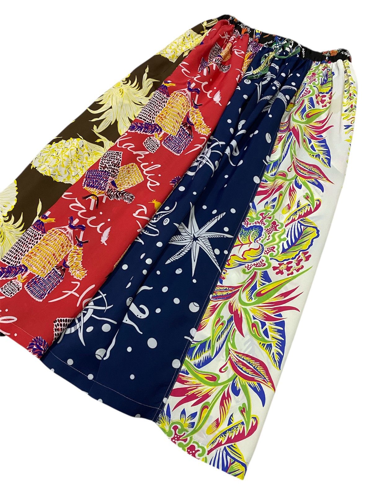Sun Surf Sun Surf X Beams Rayon Hawaiian Midi Skirt Size 30" / US 8 / IT 44 - 20 Thumbnail