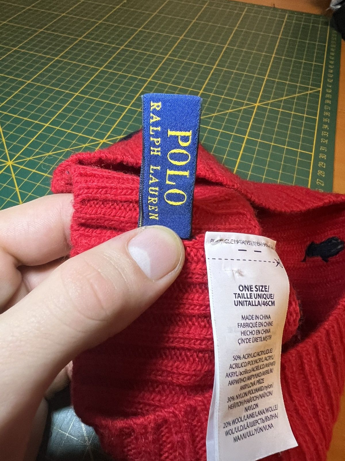 Polo Ralph Lauren Vintage Polo Ralph Lauren striped wool skull cap beanie Size ONE SIZE - 8 Thumbnail