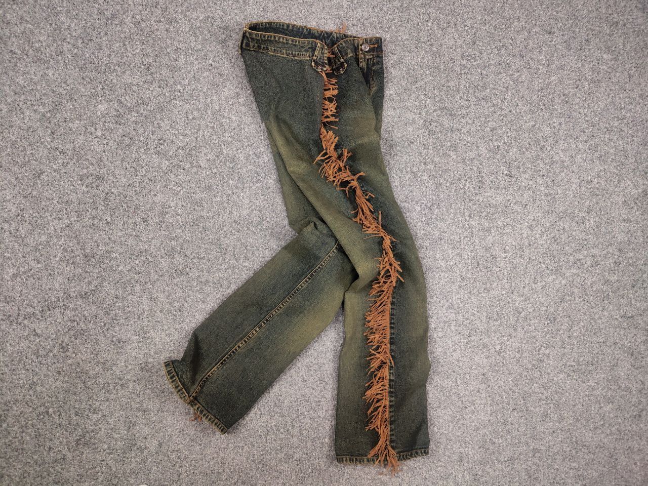 If Six Was Nine Vintage if six was nine style Faded denim Jeans Y2K l.g.b. Size US 30 / EU 46 - 11 Thumbnail