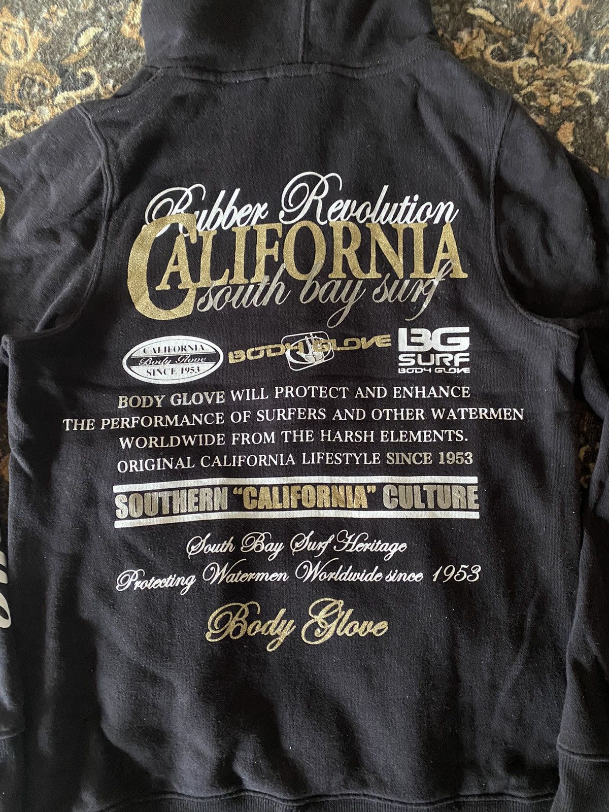 Affliction Vintage Body Glove Surf Style Hoodie Size US S / EU 44-46 / 1 - 4 Thumbnail