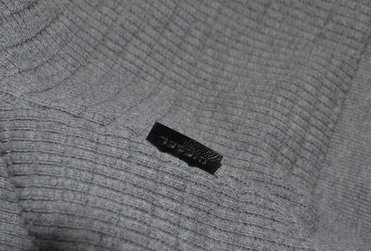 Diesel Diesel Sweater Cotton Gray Size L Size US L / EU 52-54 / 3 - 8 Thumbnail