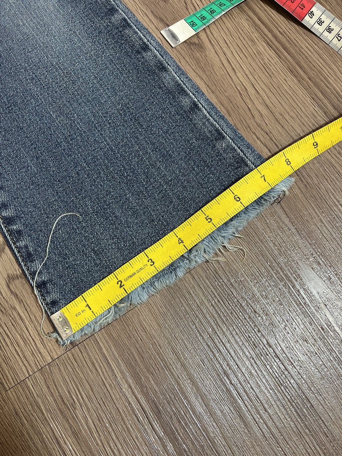 RRL Ralph Lauren × Vintage Washed vintage lauren by ralph lauren studded flare denim Size US 29 - 16 Thumbnail