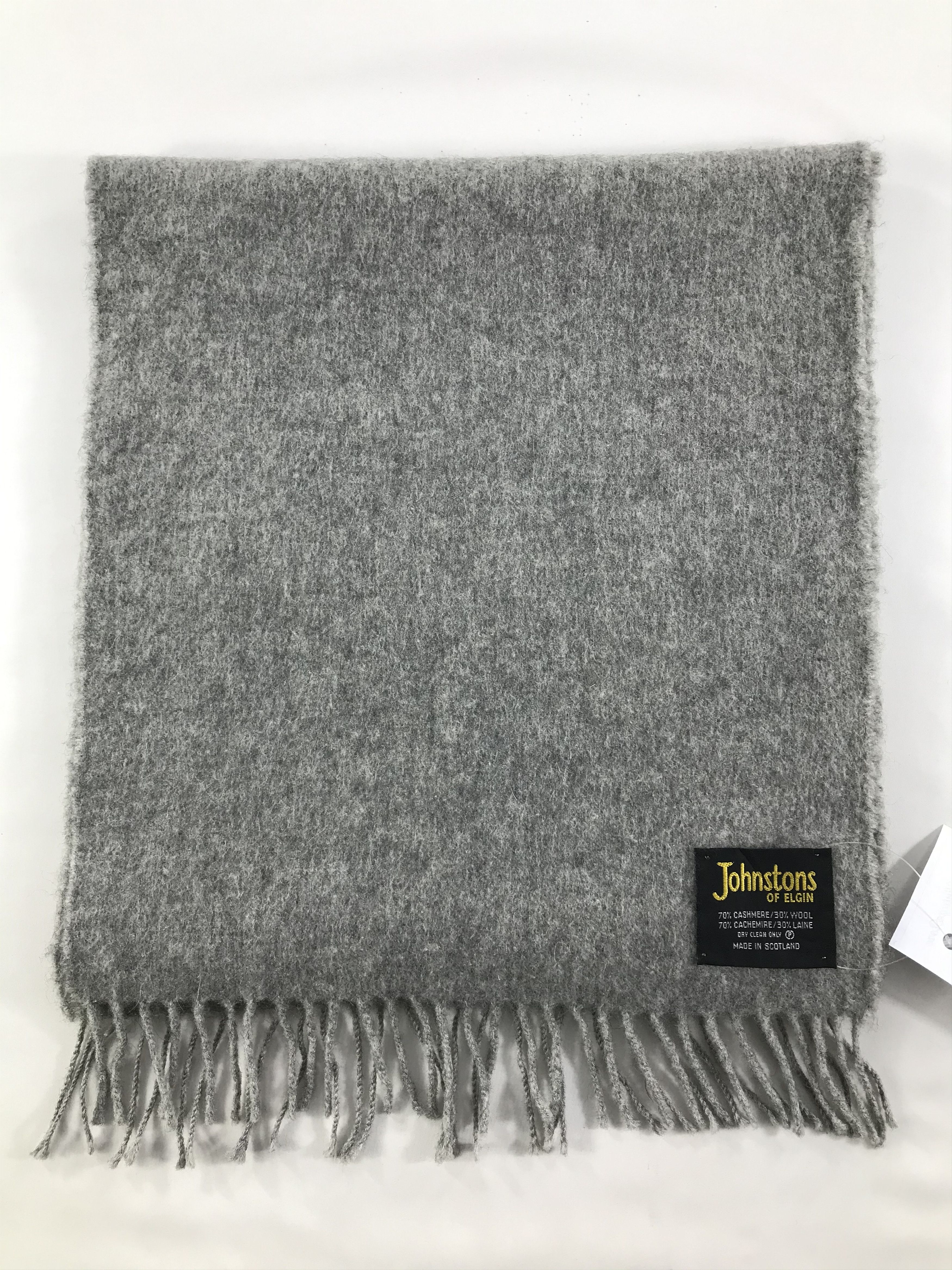 Johnstons Of Elgin Vintage Johnstons of Elgin Scarf/Muffler/Neckwear MF1181 Size ONE SIZE - 2 Thumbnail