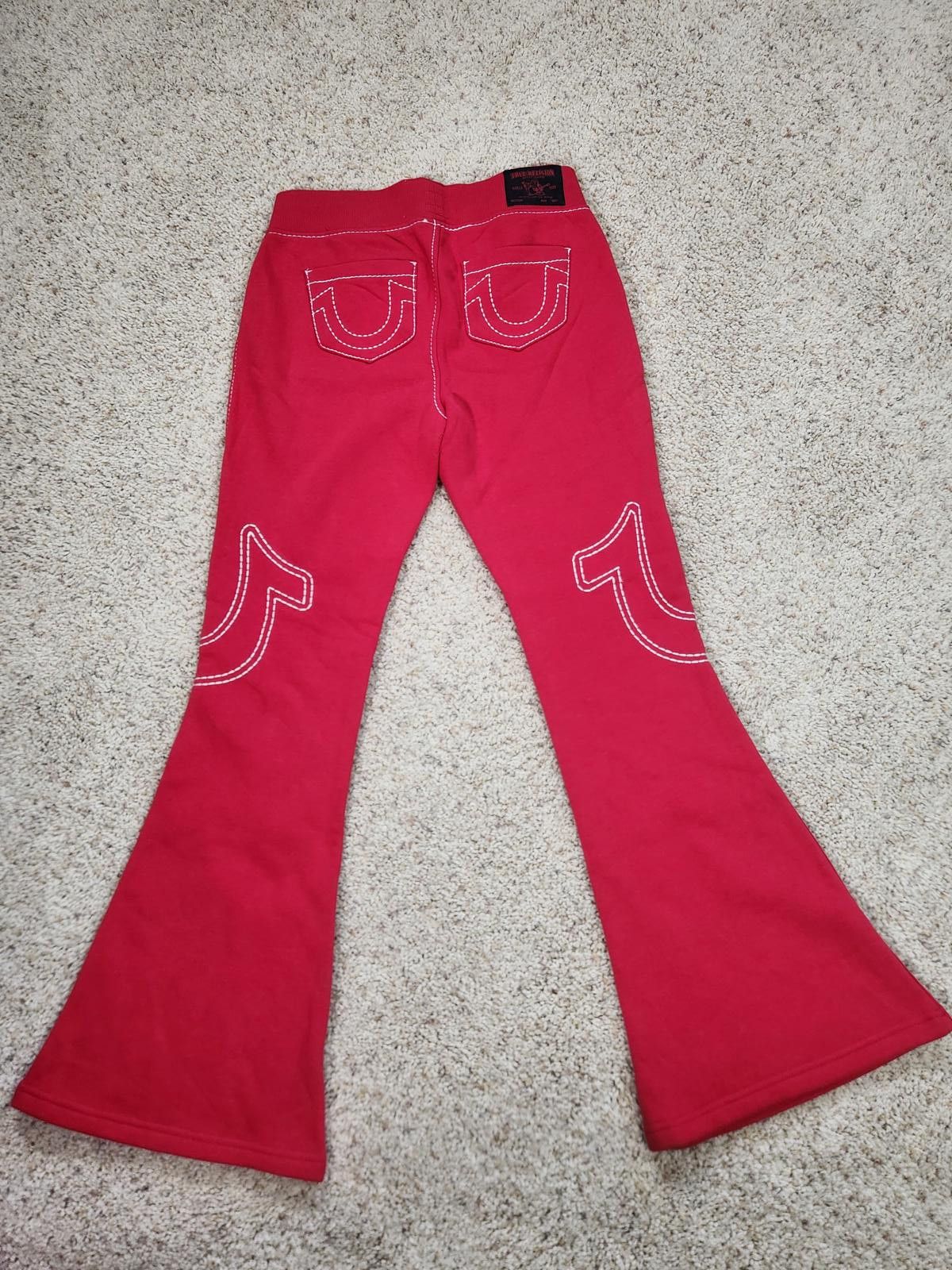 True Religion NEW True Religion Pull-On Flare Jeans Red Anniversary Small Size 28" / US 6 / IT 42 - 8 Thumbnail