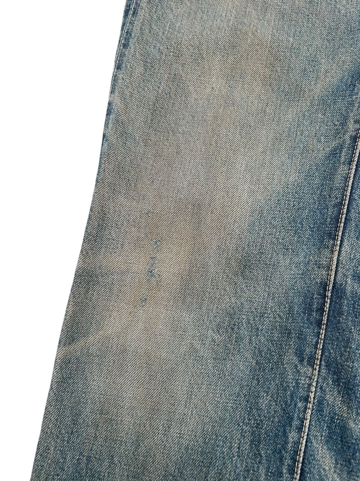 Kapital Vintage FOB Selvedge Distressed Rusty Mudwash Denim Jeans Size US 28 / EU 44 - 7 Thumbnail