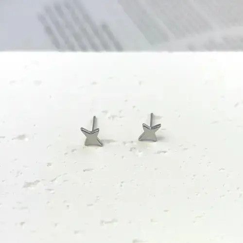 Other Small Tiny Star Stud Earrings for Men Women,Star Earrings Size ONE SIZE - 2 Thumbnail