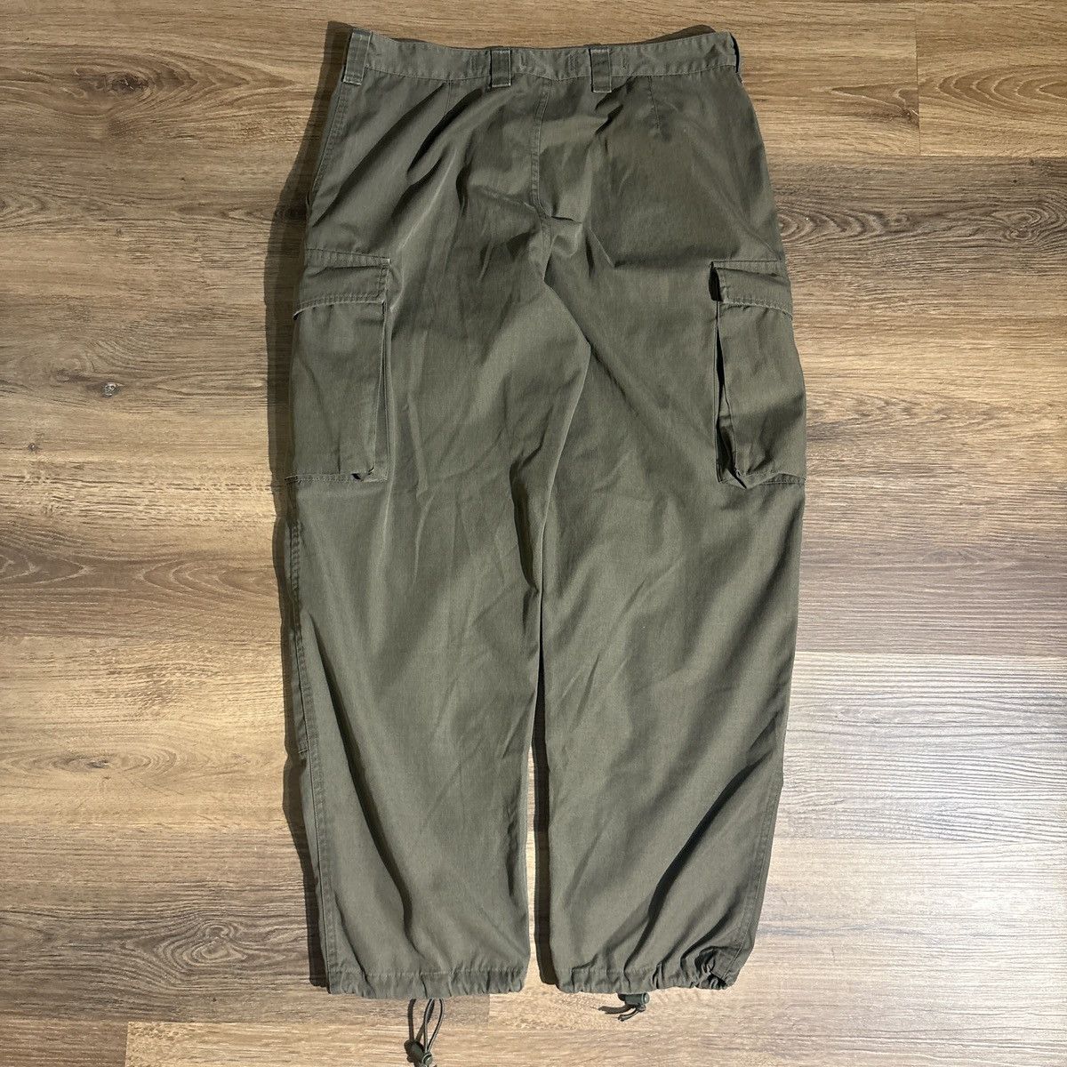 Vintage Vintage Austrian Military Olive Green Cargo Pants Size 34 Size US 34 / EU 50 - 5 Thumbnail