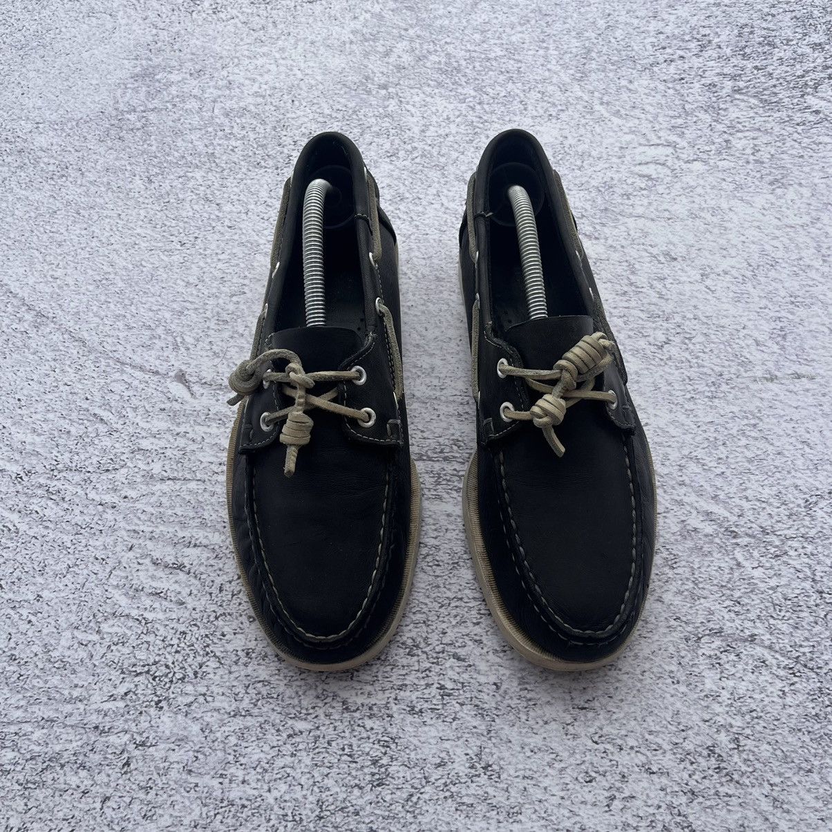Leather × Sebago Sebago mens leather topsiders boat shoes Size US 9 / EU 42 - 4 Thumbnail